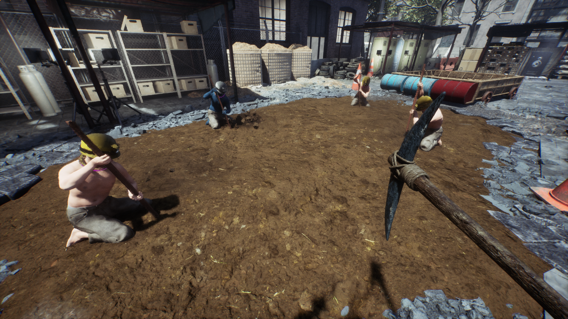 『Keep Digging』発表。最大8人マルチ可能な、地下1000ｍまで穴を掘るゲーム_005