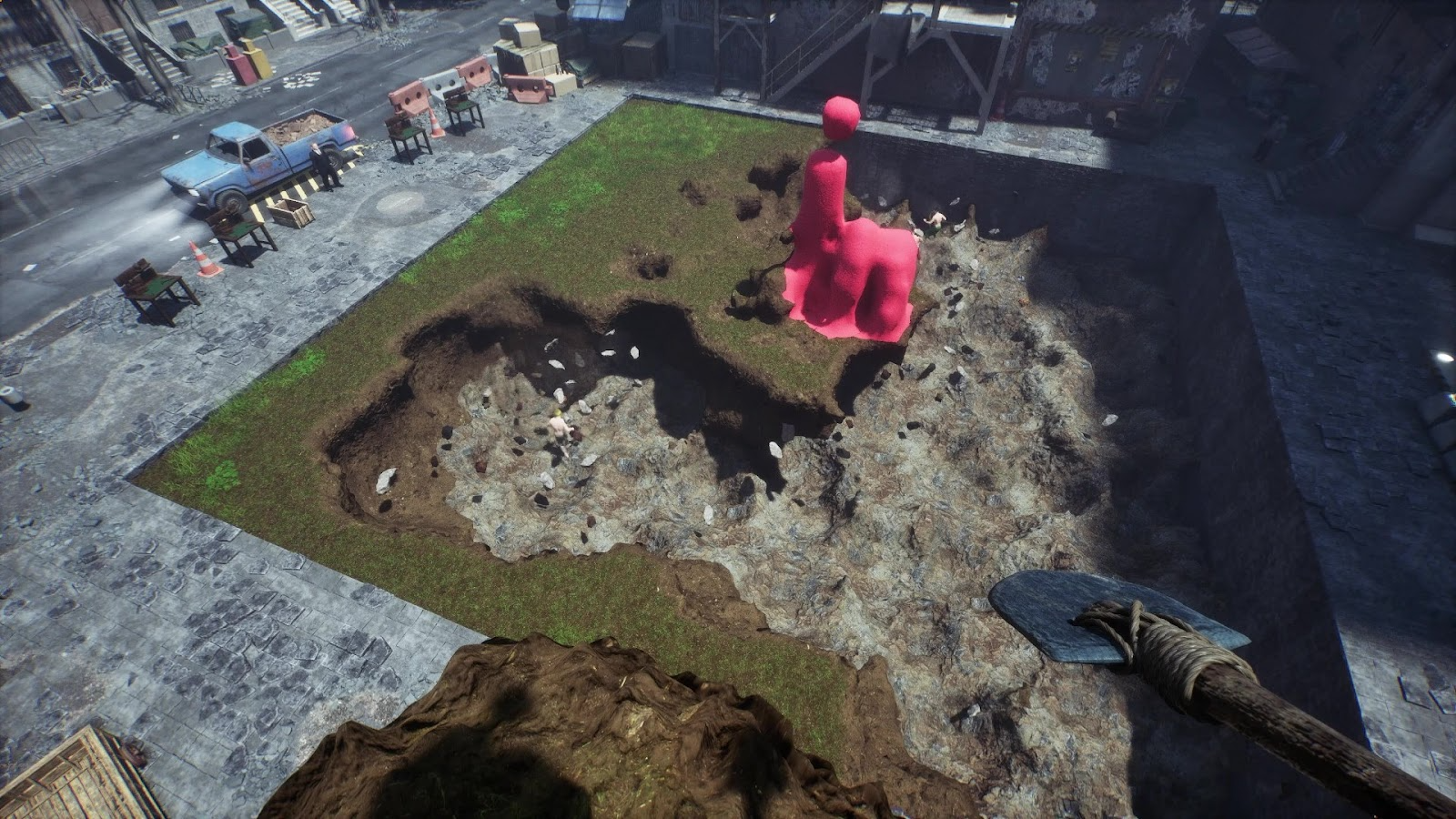 『Keep Digging』Steamにて発売開始。地下1000ｍまで穴を掘るゲーム_003