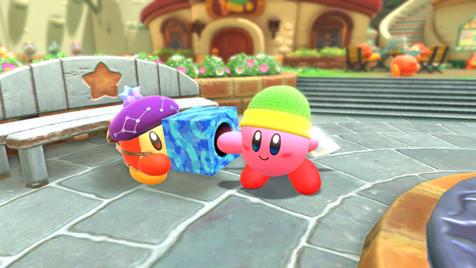 『カービィ ディスカバリー スターリーワールド』レビュー・評価・感想:コピー能力のアイスと相性最高、スイーっと滑るカービィも爽快_021
