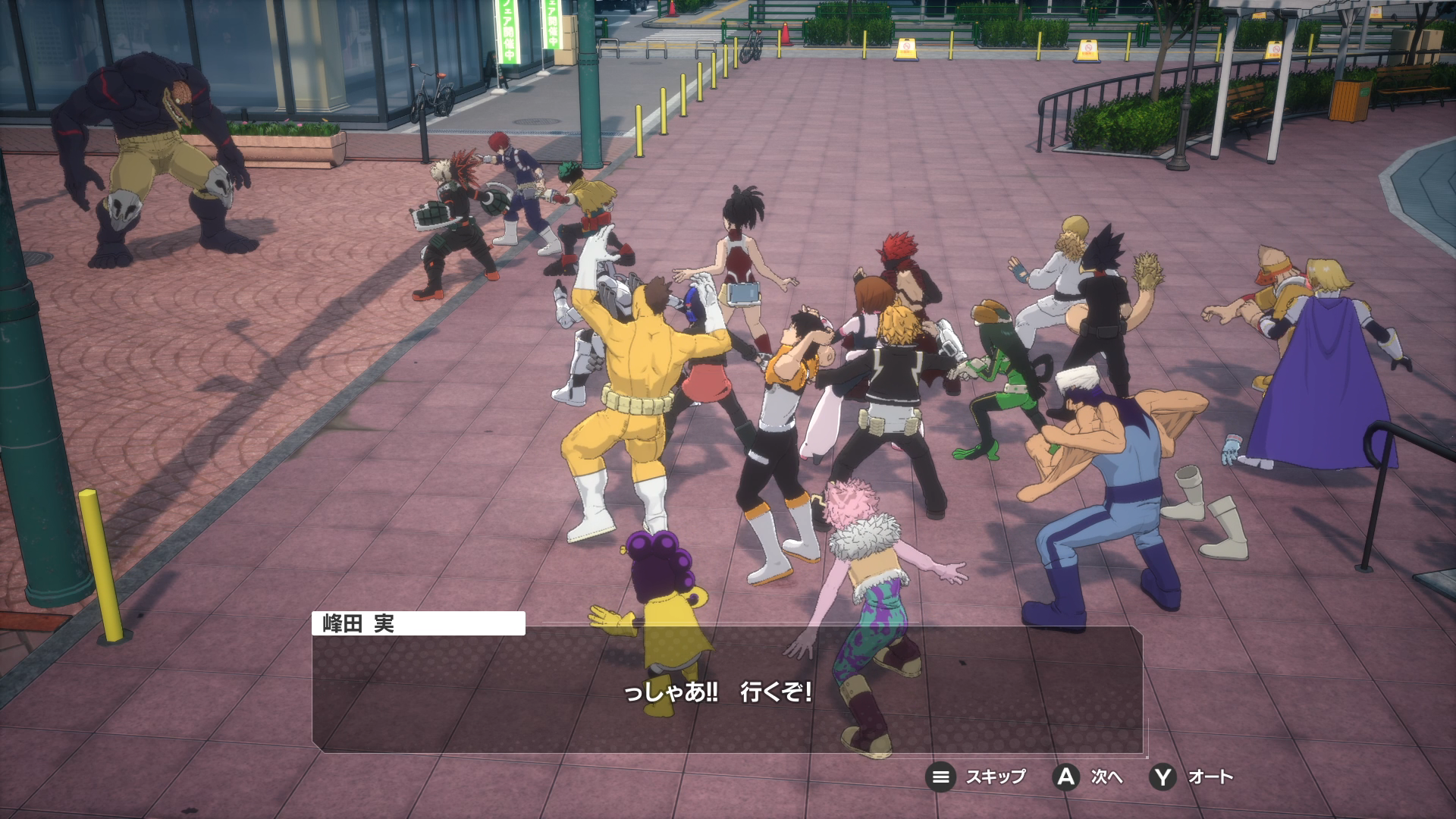 『僕のヒーローアカデミア All's Justice』先行プレイ。原作愛を感じる構図が最高。『ヒロアカ』の新作アクションゲーム_049