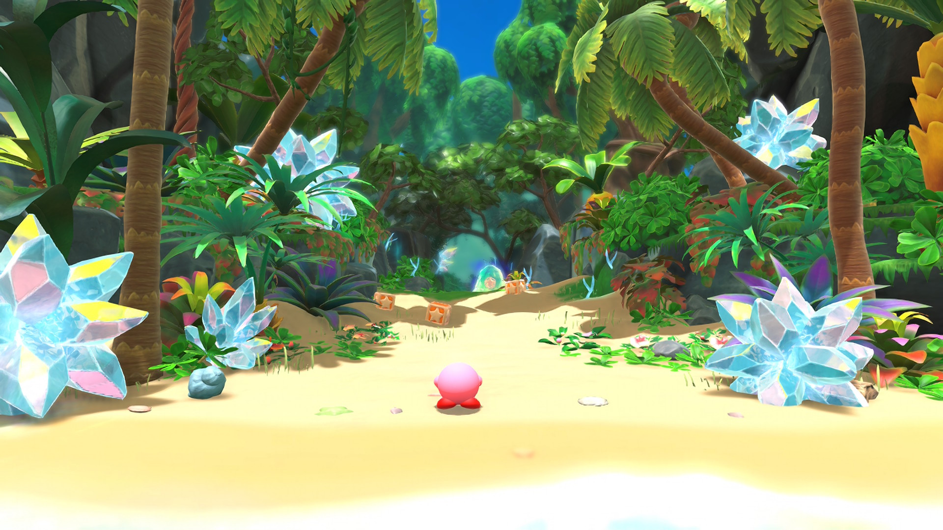 『カービィ ディスカバリー スターリーワールド』レビュー・評価・感想:コピー能力のアイスと相性最高、スイーっと滑るカービィも爽快_007