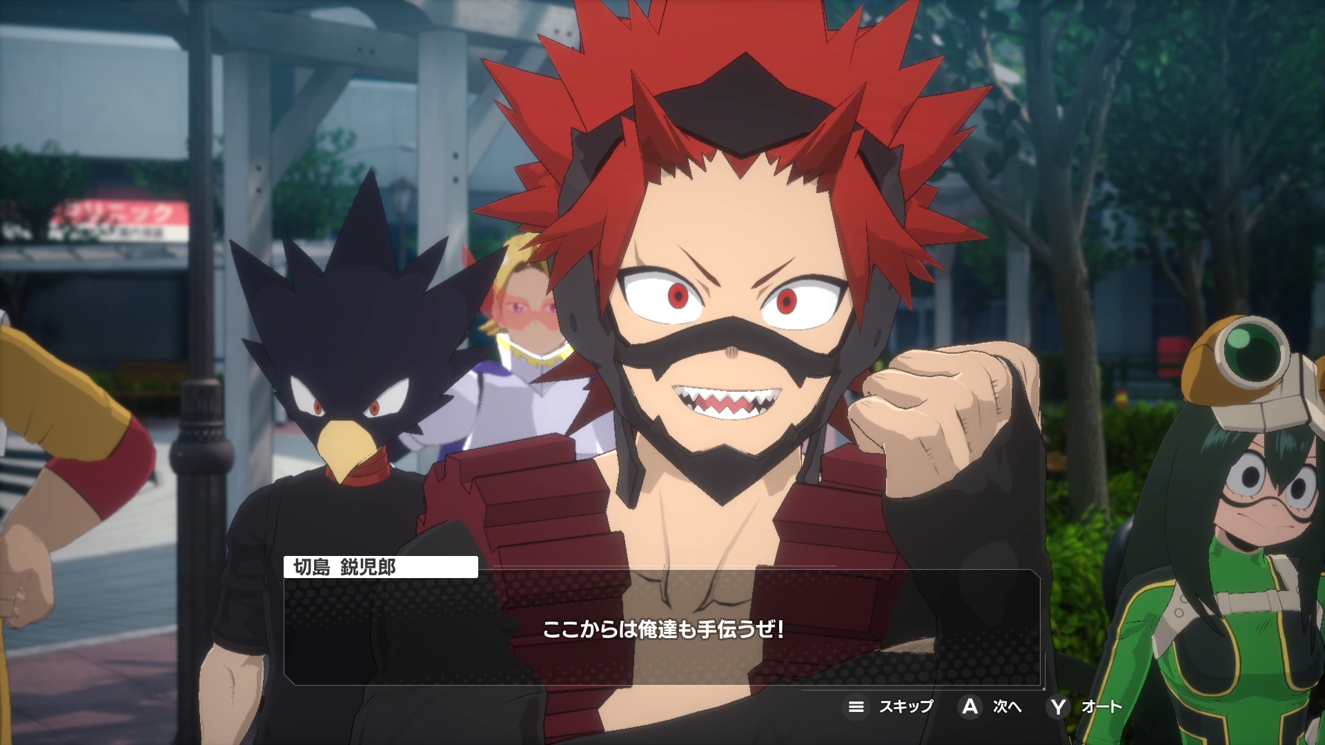 『僕のヒーローアカデミア All's Justice』先行プレイ。原作愛を感じる構図が最高。『ヒロアカ』の新作アクションゲーム_043