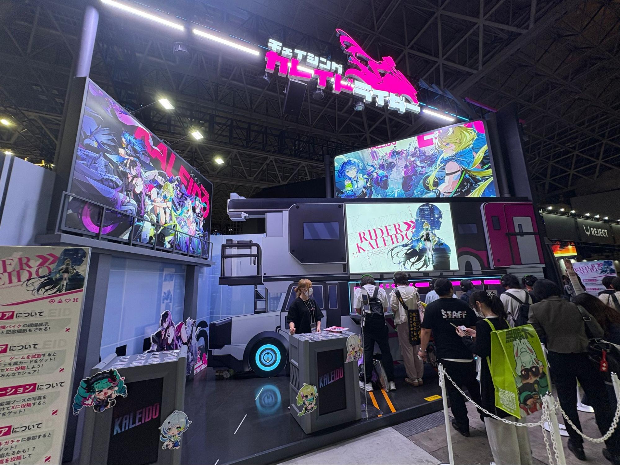 バイク×美少女RPG『チェイシングカレイドライダー』ブースレポート：TGSブースでガチャを回したら……本物の美少女が出てきた！？_012
