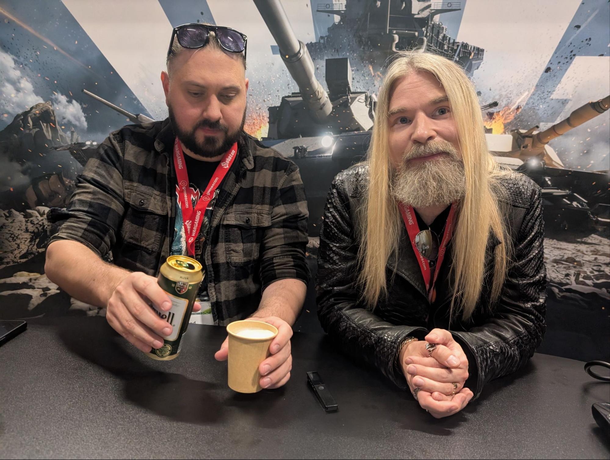 『World of Tanks』の「PLAY BIG」イベントで超ハードなパフォーマンスを披露していた人気メタルバンド「サバトン_006