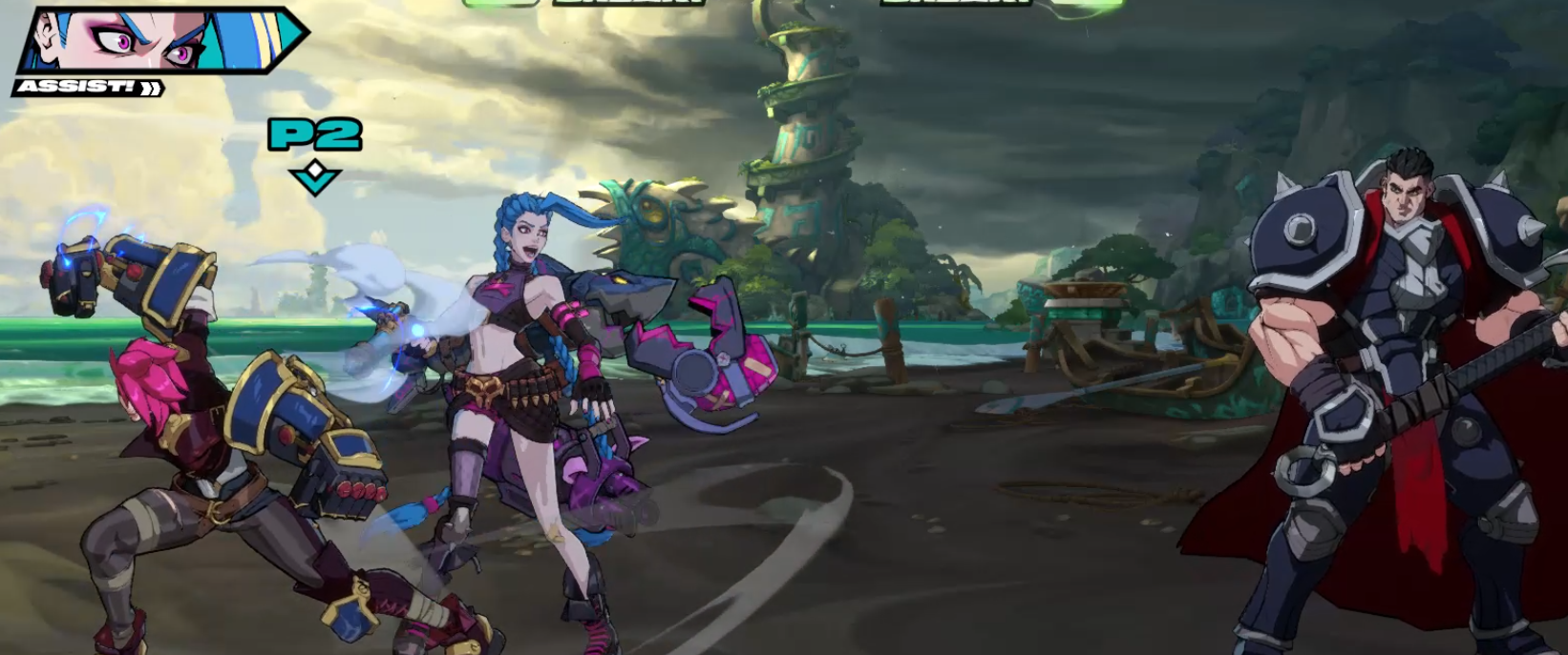 『2XKO』試遊レポート：『LoL』の格ゲーは2キャラ操作のタッグマッチ。せっかくなのでリアル1対2バトルやってみた_004