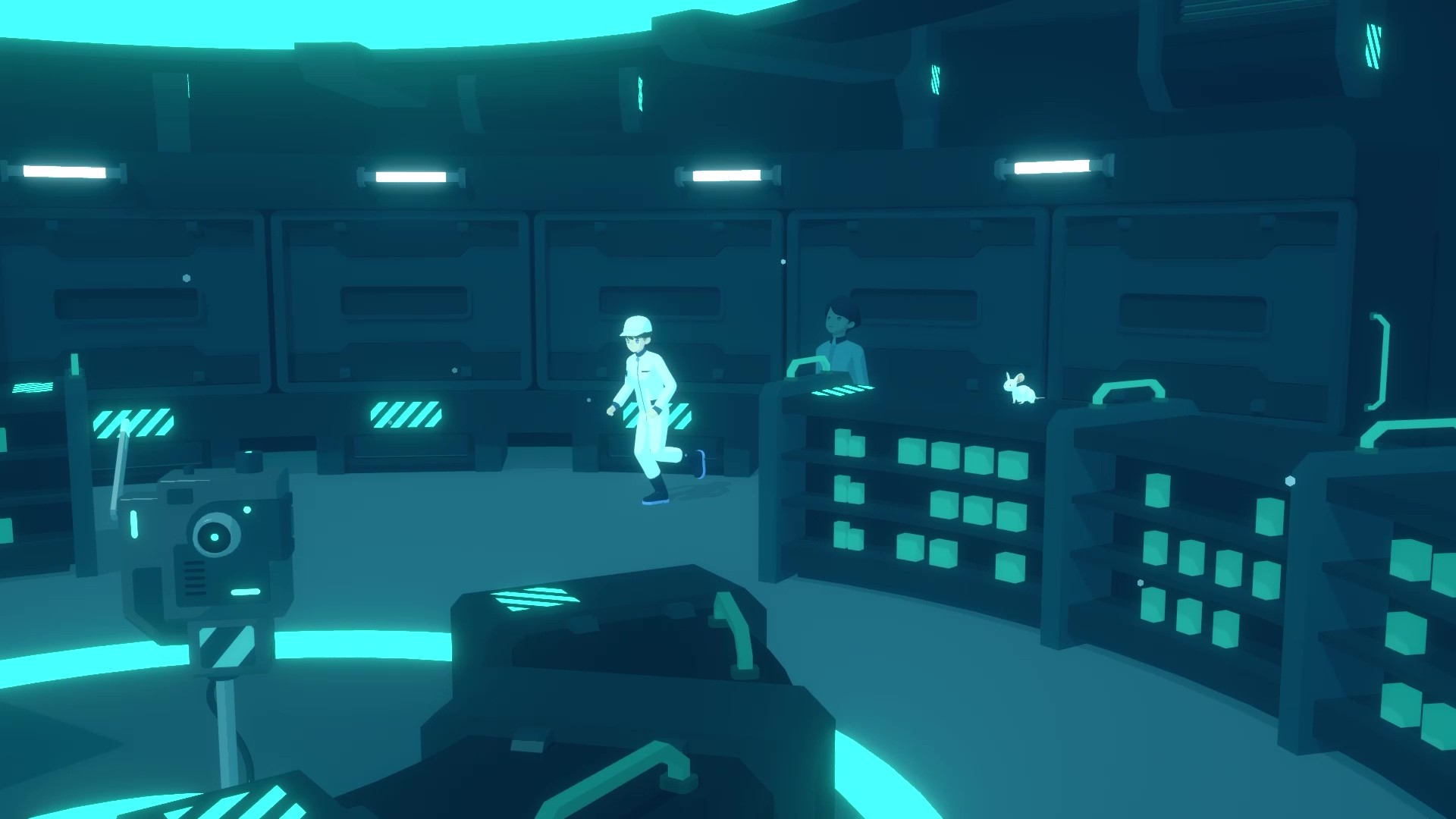 『D-topia』TGS2025試遊レポート。人類がAIに管理された“楽園”が舞台のパズルゲーム_005