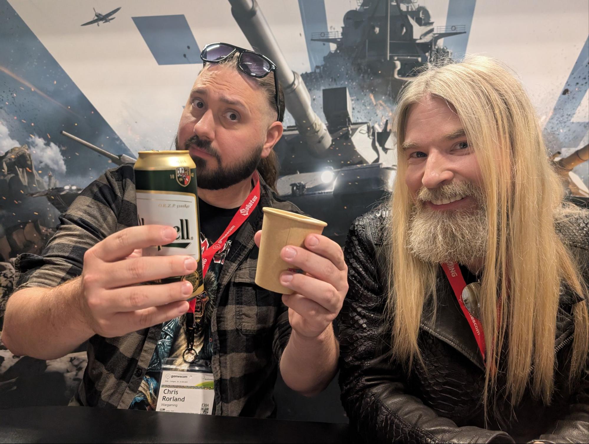 『World of Tanks』の「PLAY BIG」イベントで超ハードなパフォーマンスを披露していた人気メタルバンド「サバトン_007