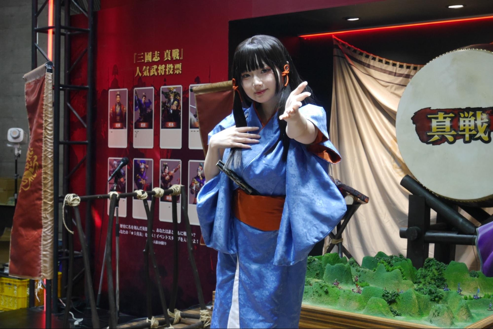 『信長の野望 真戦』×『三國志真戦』TGS2025ブースレポート。コスプレイヤーが気合入りまくりだった_004
