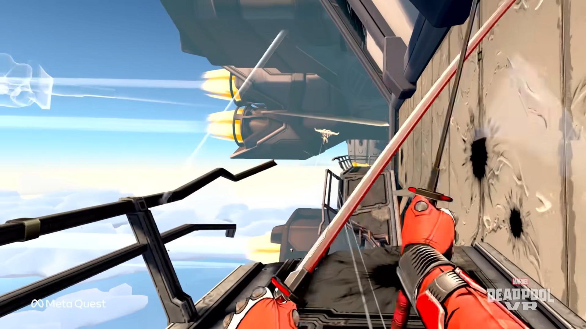 gamescom『デッドプール VR』試遊レポート:デップー視点でしっかり首や四肢を斬り落とされるヤバいゲーム_005