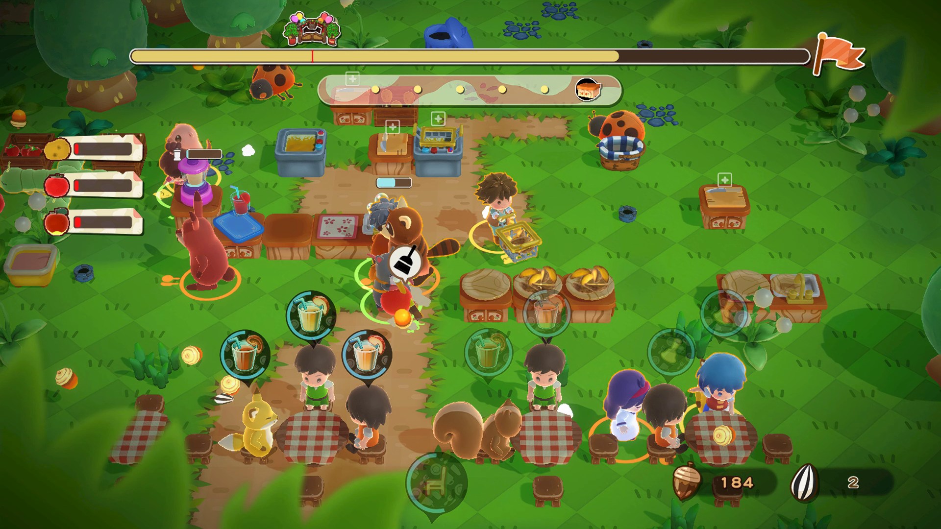 『リップルアイランド カイルとキャルのレストラン』11月27日に発売決定。最大16人で遊べるドタバタ協力クッキングゲーム_012