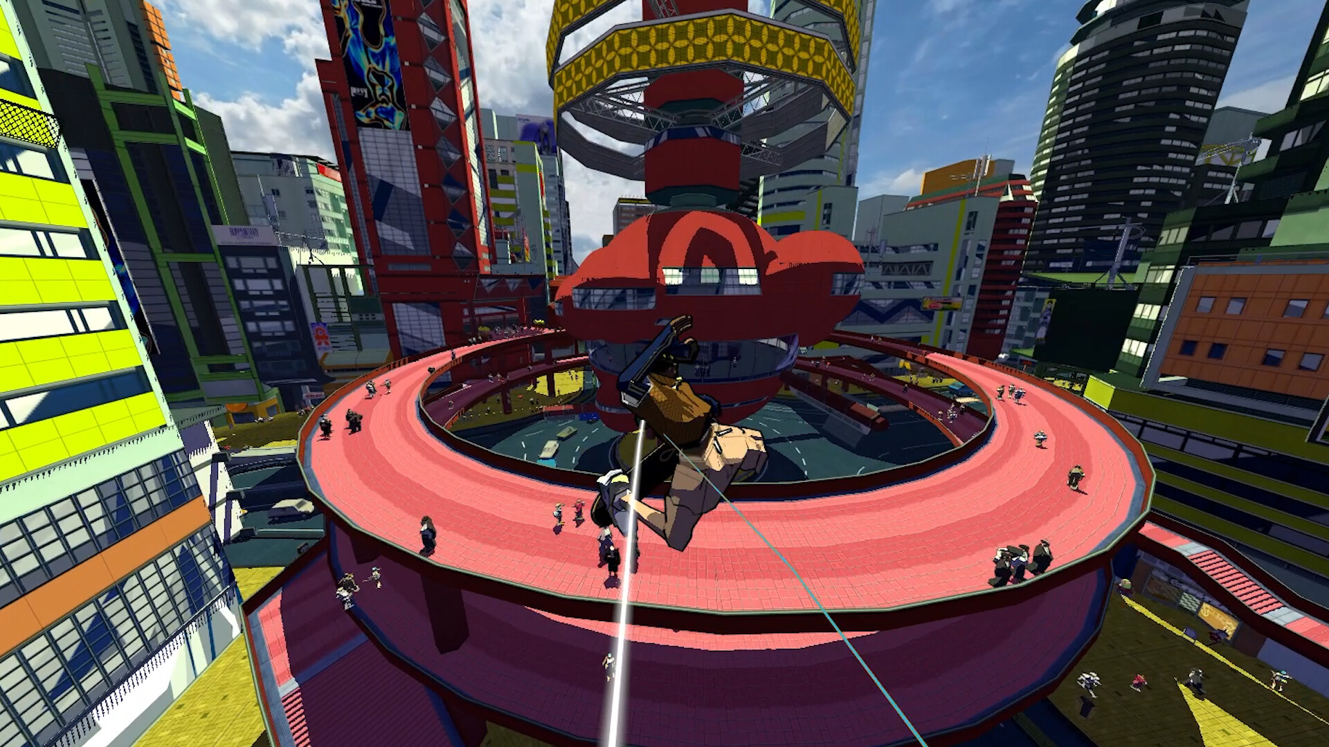 『HYPERFUNK』が発表。『ボムラッシュサイバーパンク』開発元によるオンライン対戦搭載のストリートアクションゲーム_004