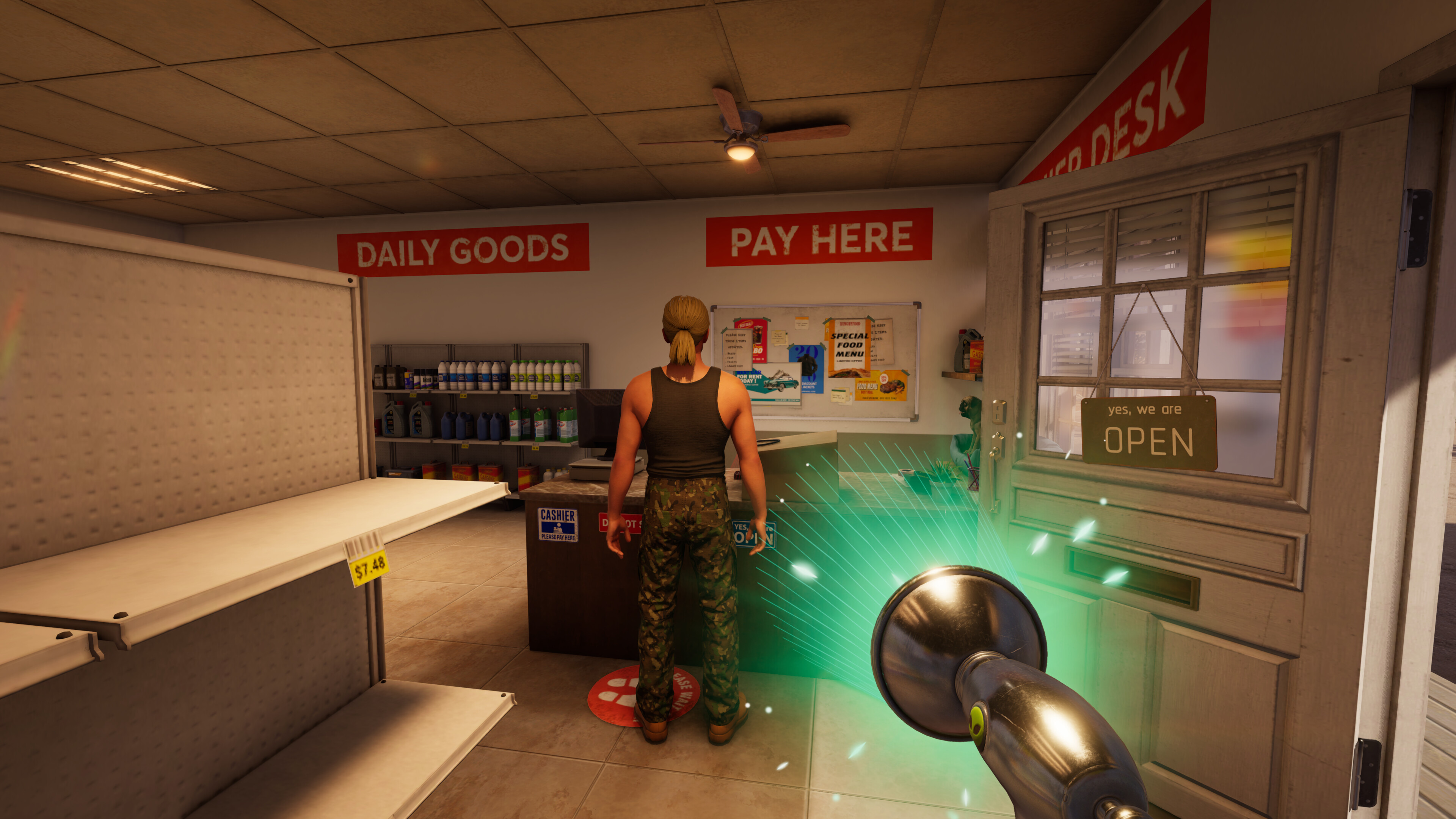 『Roadside Research』の体験版がリリース。人間に扮したエイリアンがガソリンスタンドで働くゲーム_005