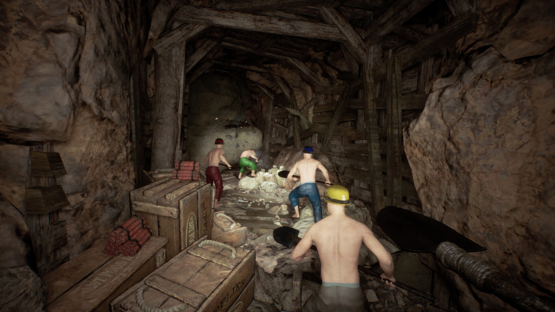 『Keep Digging』発表。最大8人マルチ可能な、地下1000ｍまで穴を掘るゲーム_006