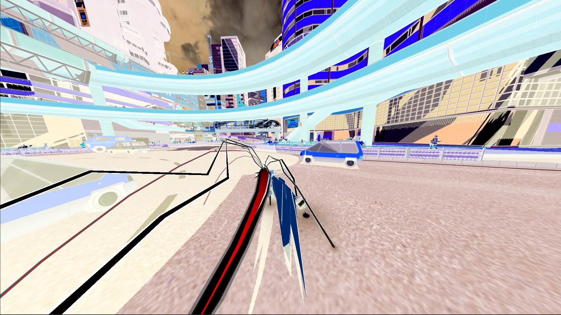 『HYPERFUNK』が発表。『ボムラッシュサイバーパンク』開発元によるオンライン対戦搭載のストリートアクションゲーム_006