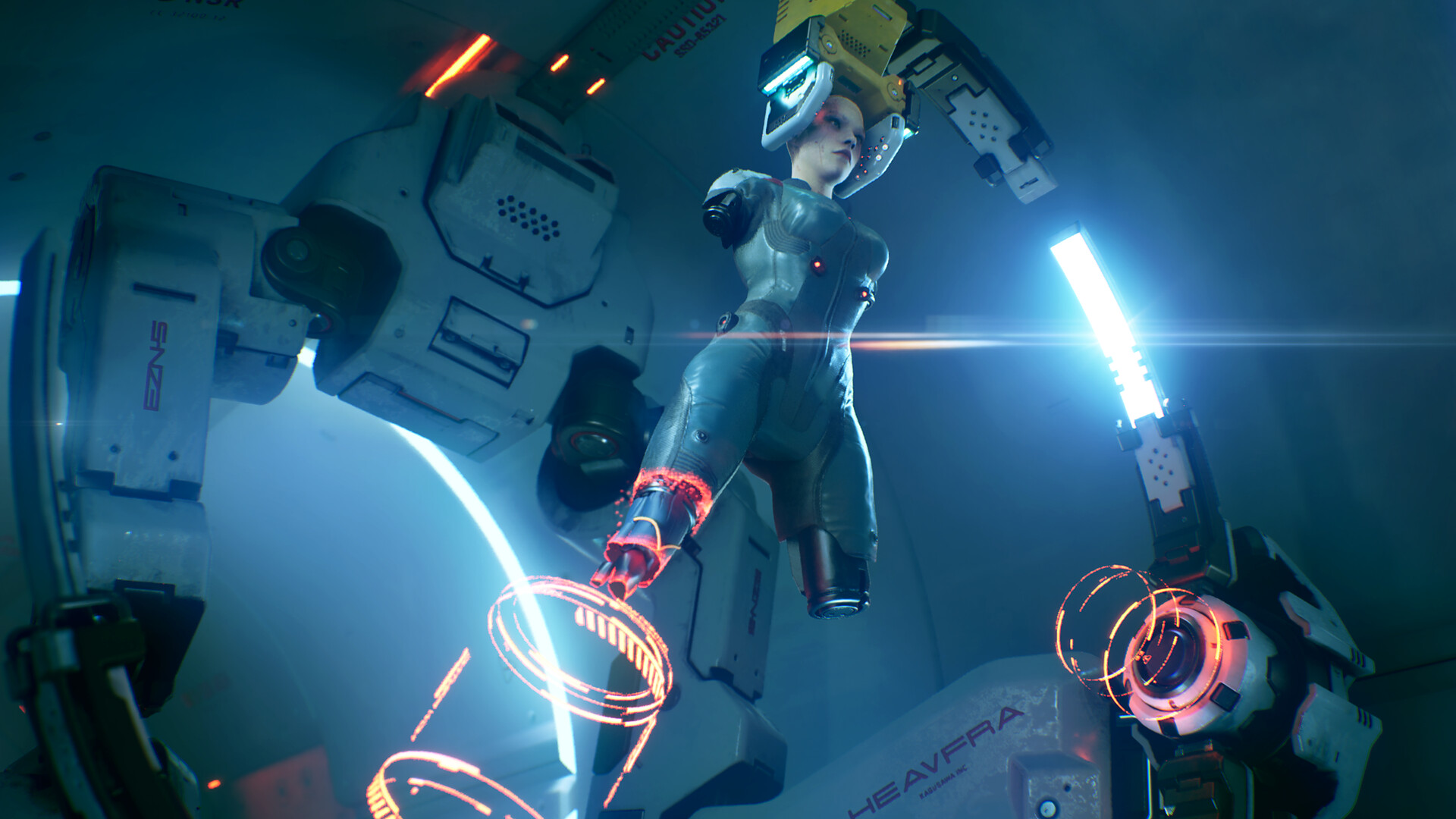 敵をハイテンポに蹴散らしていく新作パルクールFPS『METAL EDEN』が発売開始。Steamではさっそく“非常に好評”に_005