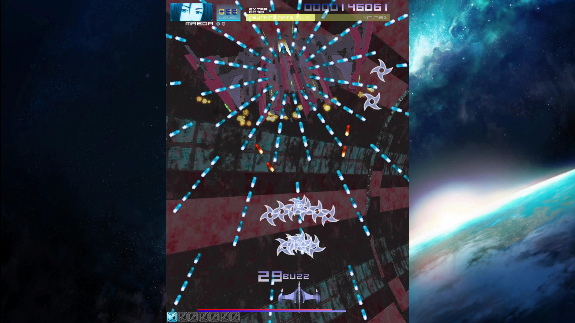 『サイヴァリア３』2026年春に発売予定。「敵の弾をかすらせて」自機を育てるシューティングゲーム最新作_003