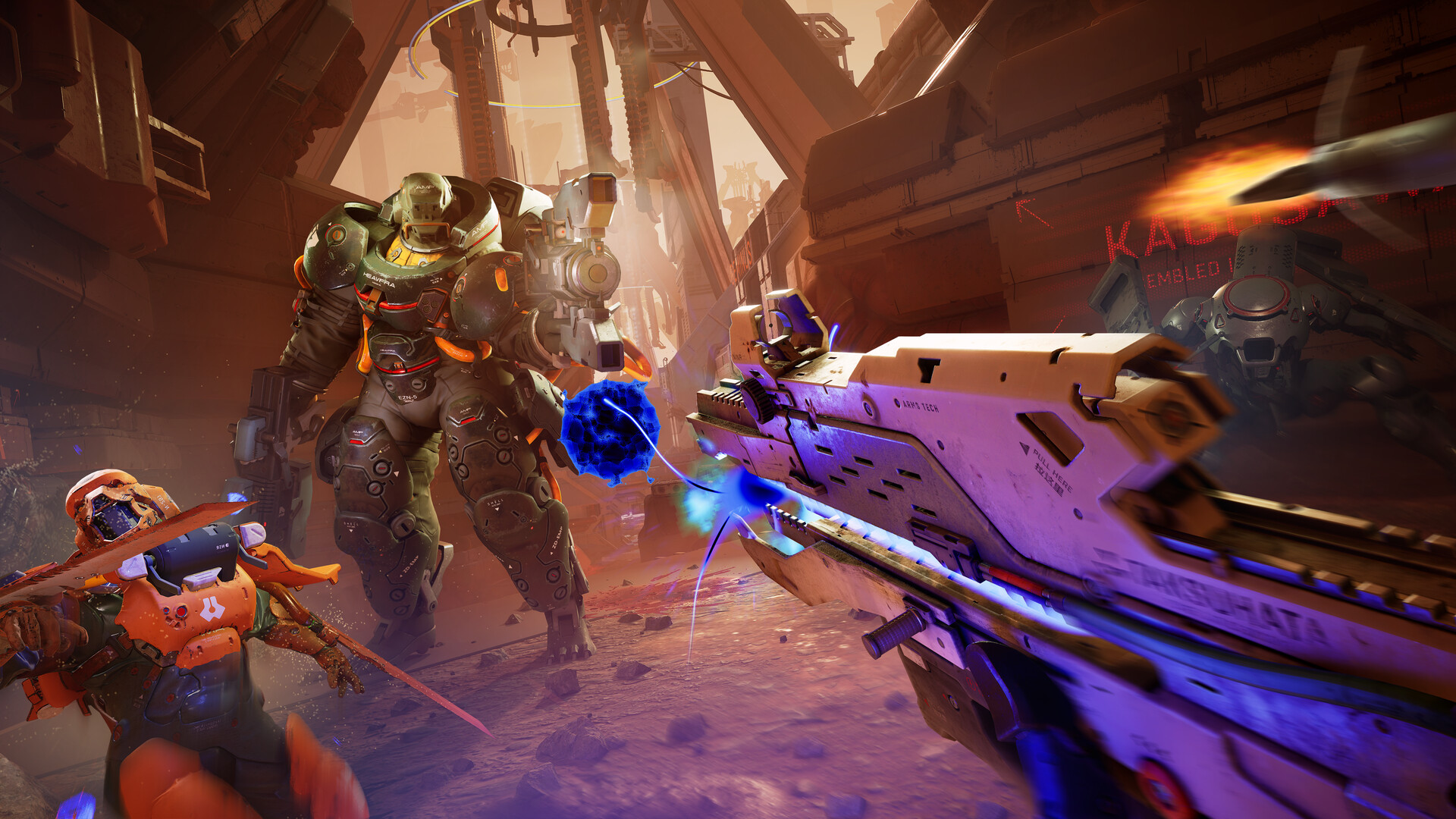 敵をハイテンポに蹴散らしていく新作パルクールFPS『METAL EDEN』が発売開始。Steamではさっそく“非常に好評”に_002