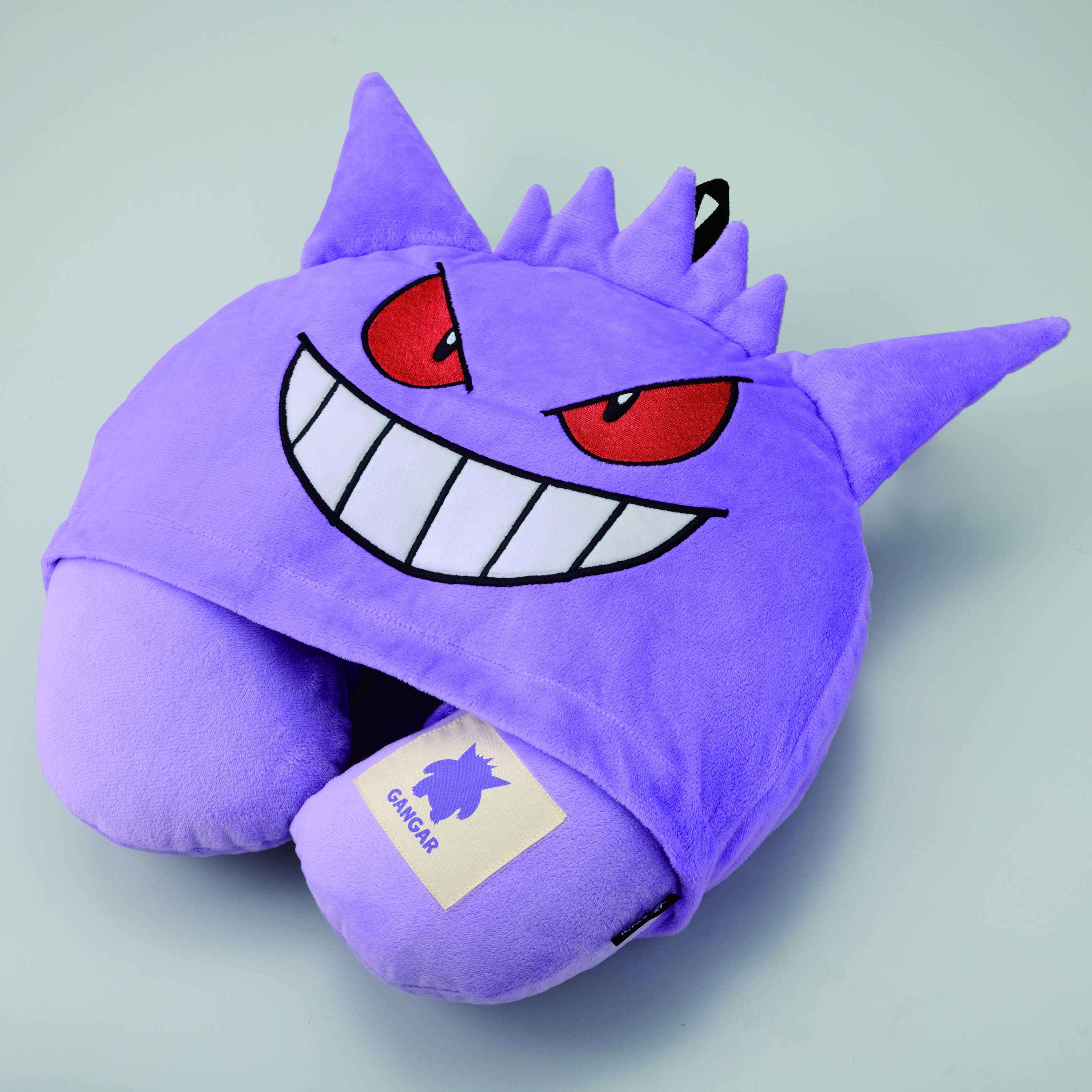 【ポケモン】ゲンガーになりきれる「フード付ネックピロー」販売開始_003