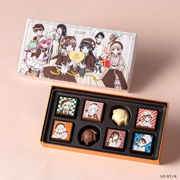 CLAMPとゴディバがコラボレーションを発表。チョコや特製グッズが発売_001
