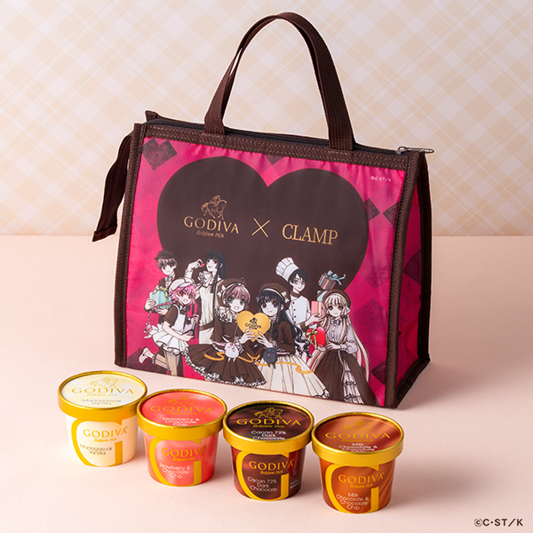 CLAMPとゴディバがコラボレーションを発表。チョコや特製グッズが発売_002