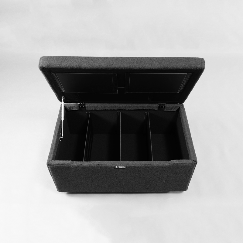 「ストレージオットマン マックス BOT-840」が新発売。デスク下をまるごと収納とクッションに変えられるオットマン_002