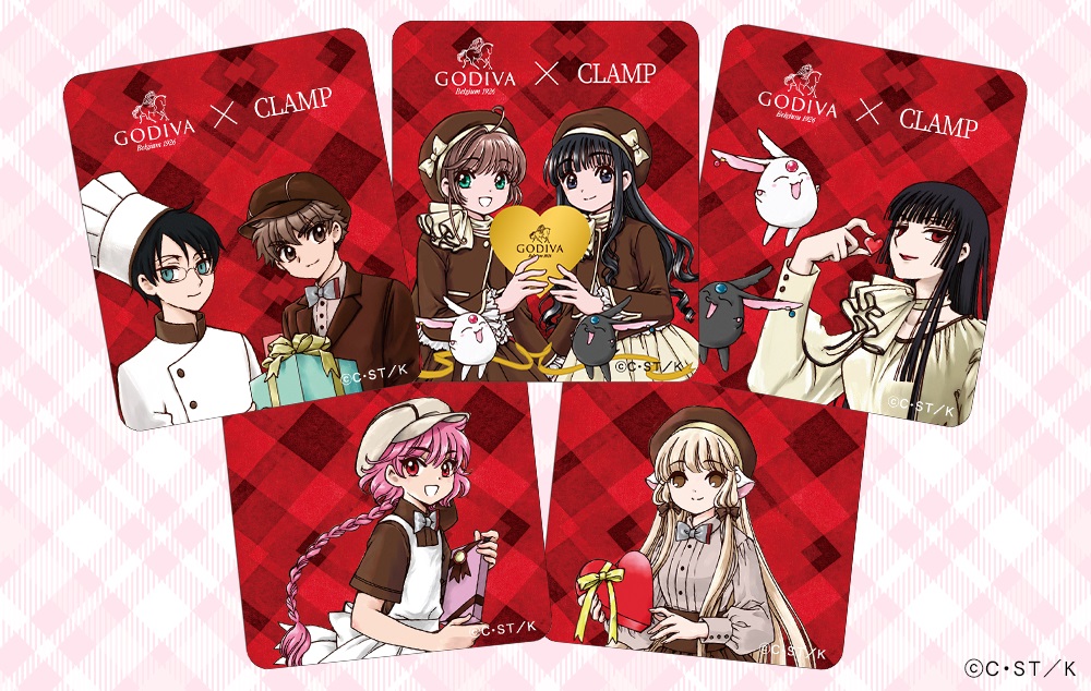 CLAMPとゴディバがコラボレーションを発表。チョコや特製グッズが発売_029