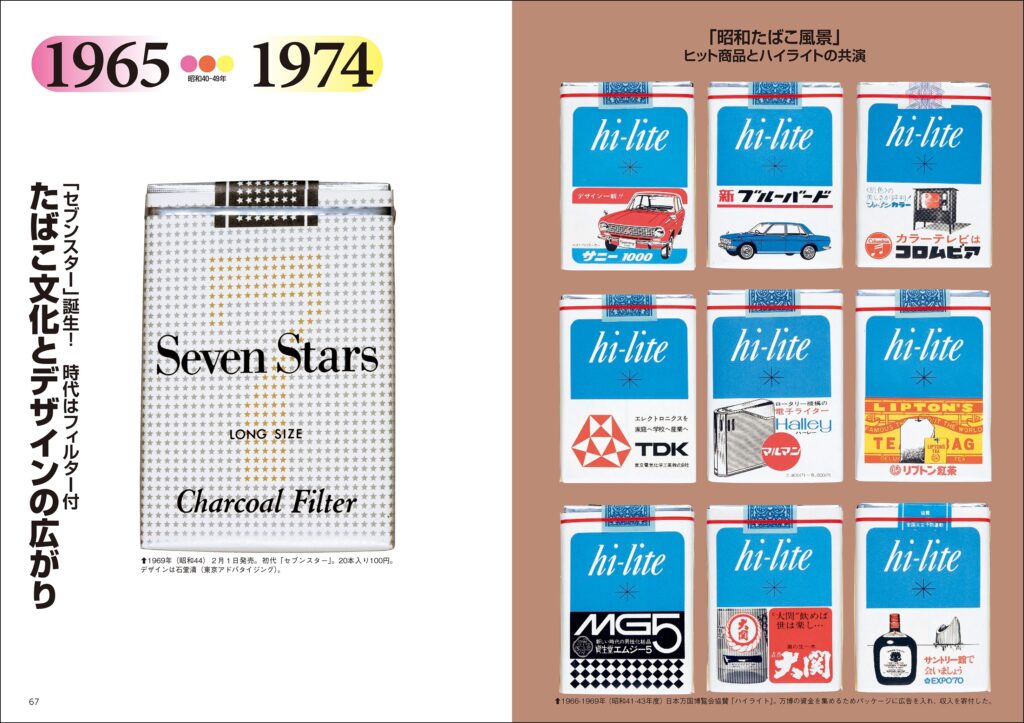 昭和100年（2025年）を記念した『昭和たばこ図鑑』9月29日に発売決定_002