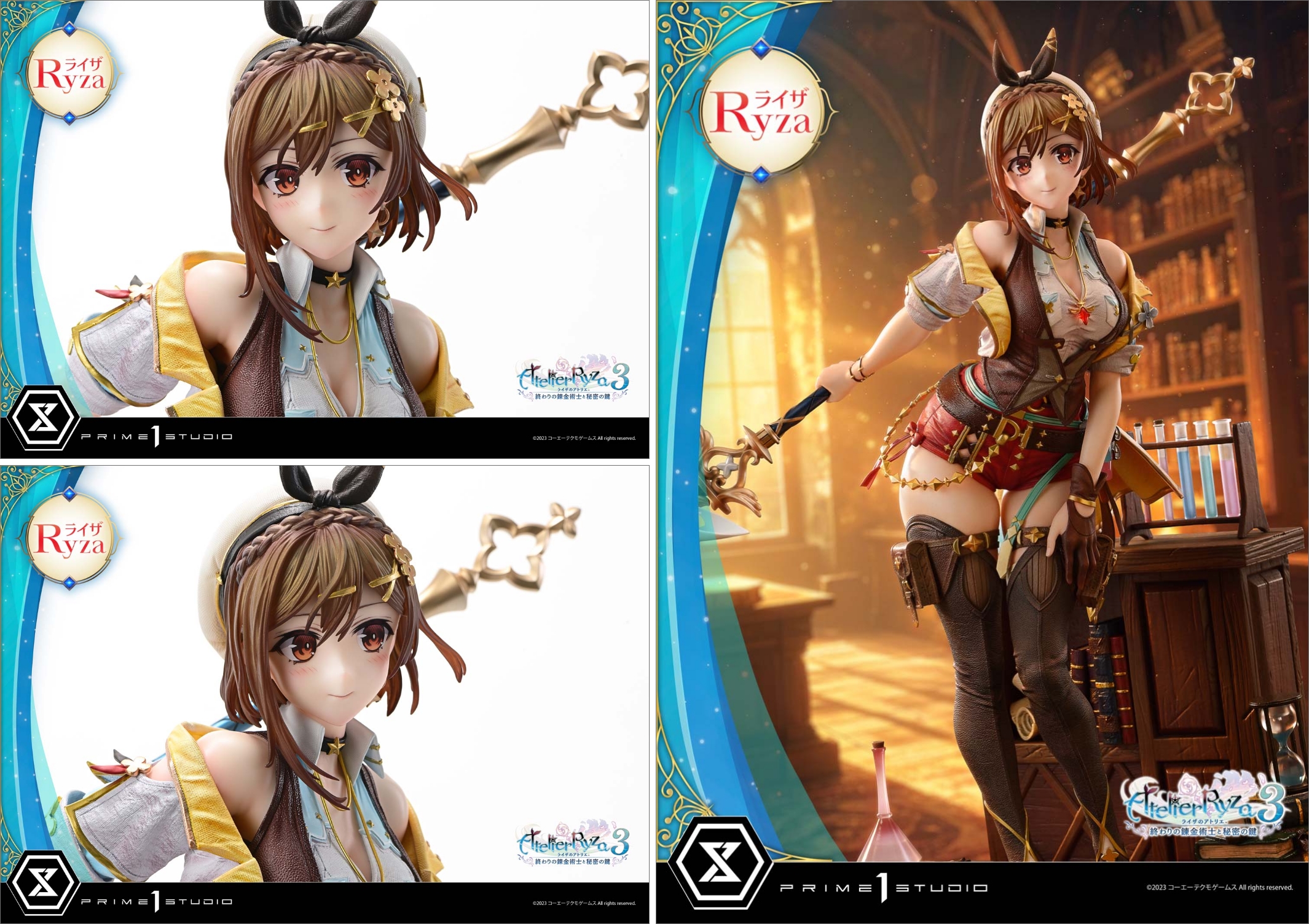 『ライザのアトリエ3』より「ライザ」の1/4スケールスタチューが登場_001