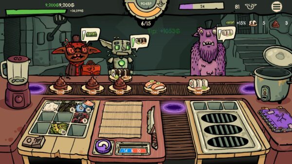 『へいお待ち！ゴブリン寿司』日本語体験版が配信開始。ワンオペ寿司屋を経営するゴブリンになれる_008