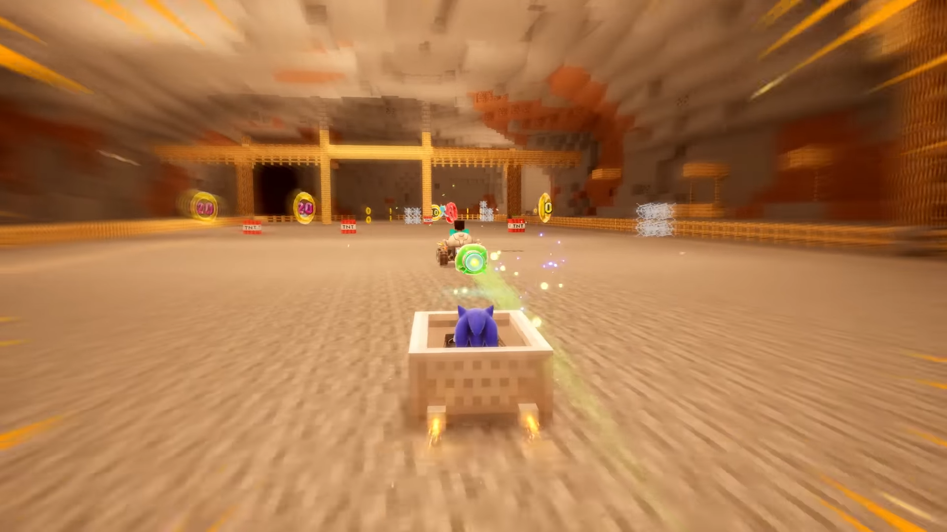 『ソニックレーシング クロスワールド』に『マイクラ』スティーブ、アレックス、クリーパーが本日参戦_003