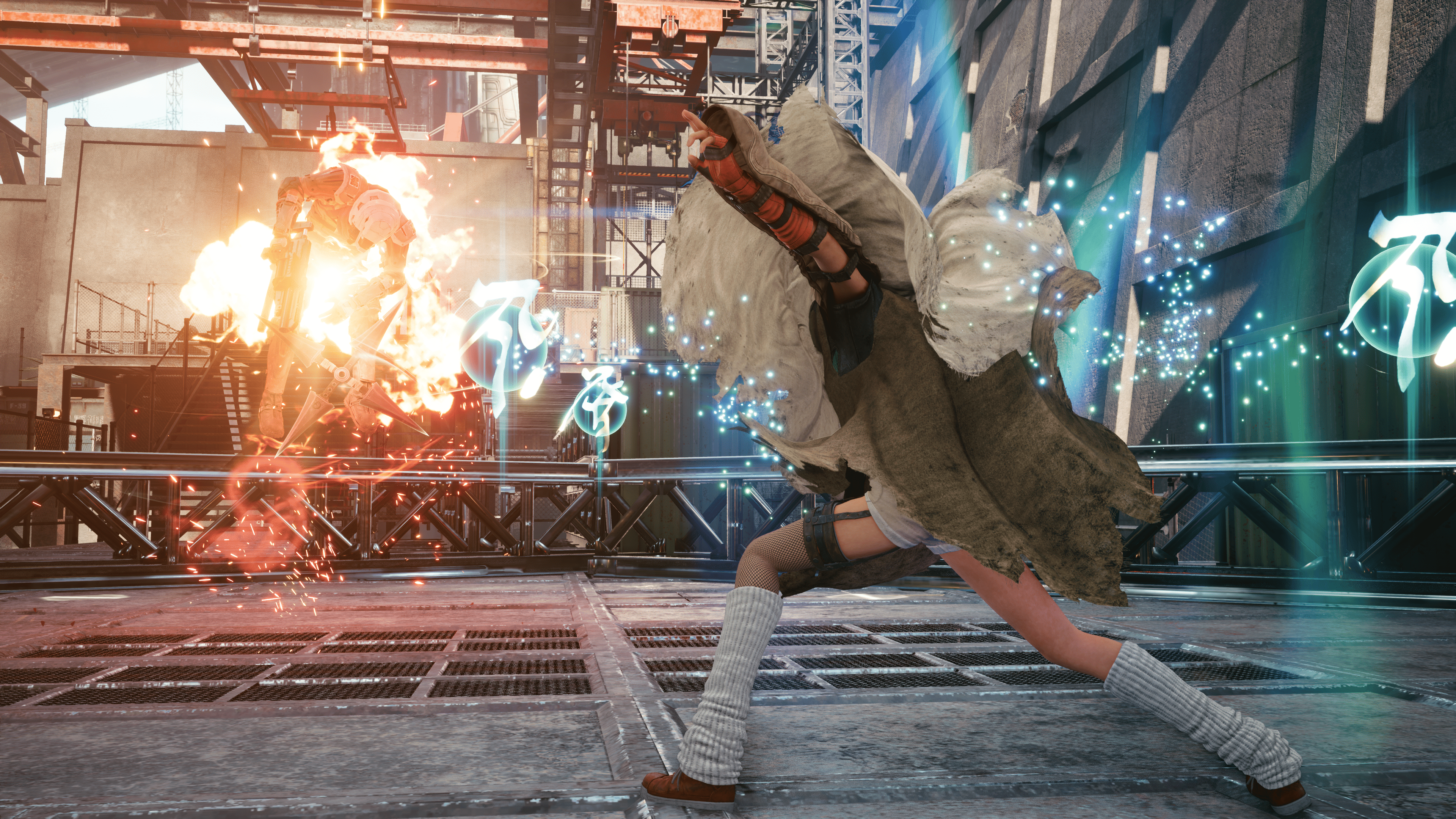 『FF7 リメイク インターグレード』クラウド・ユフィの紹介映像が公開_013