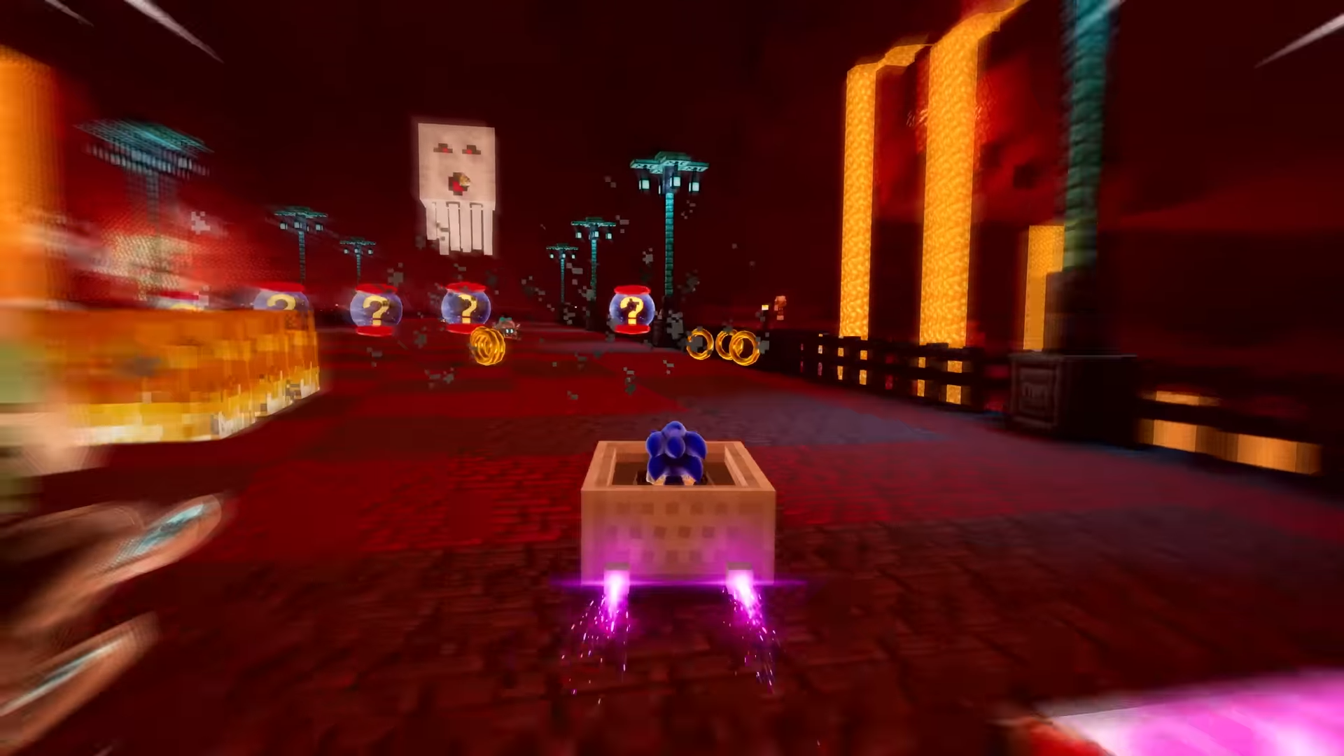 『ソニックレーシング クロスワールド』に『マイクラ』スティーブ、アレックス、クリーパーが本日参戦_004