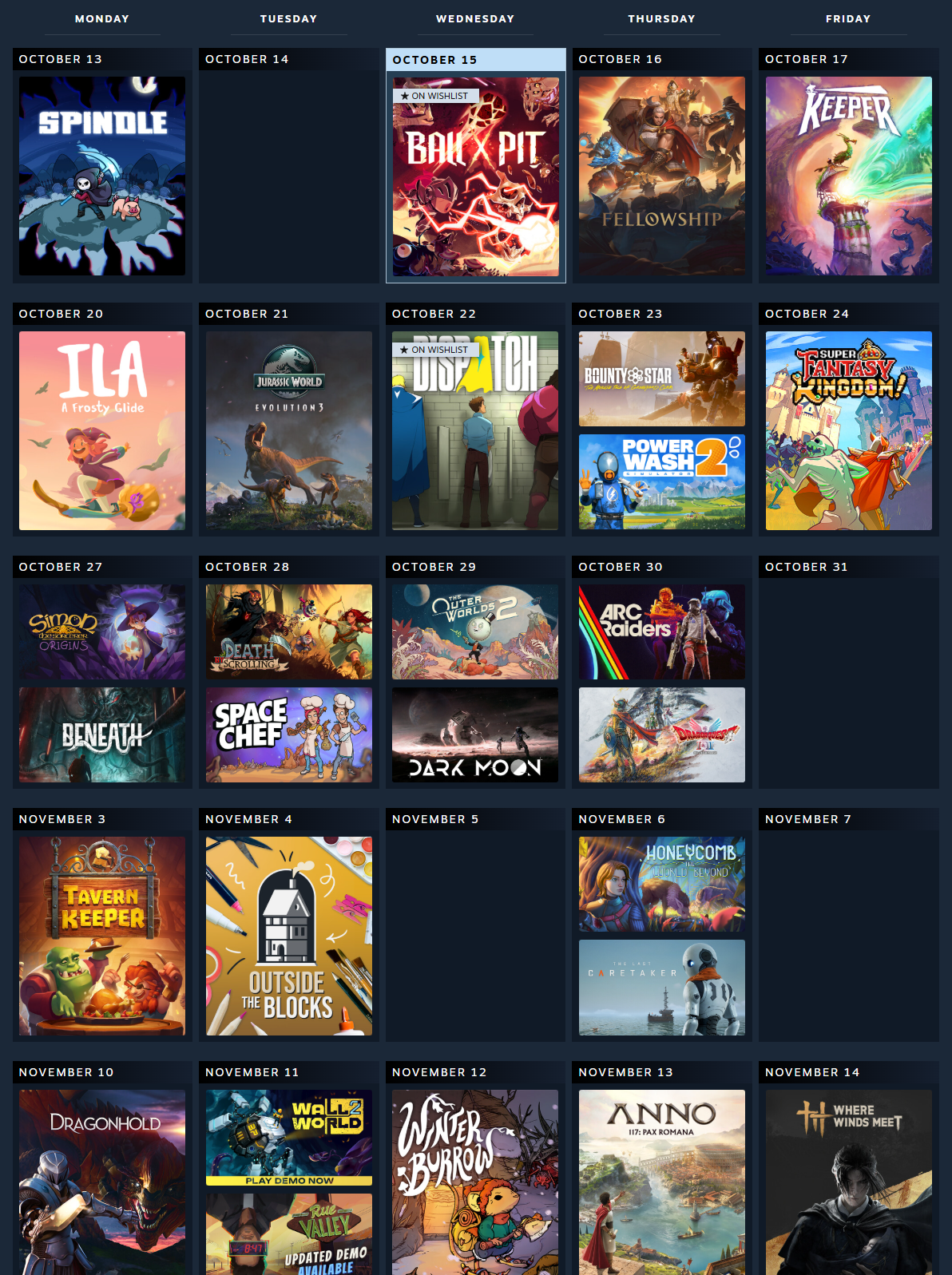 Steamで新作&近日登場のゲームを見つけやすくなる「パーソナルカレンダー」機能が追加
_001