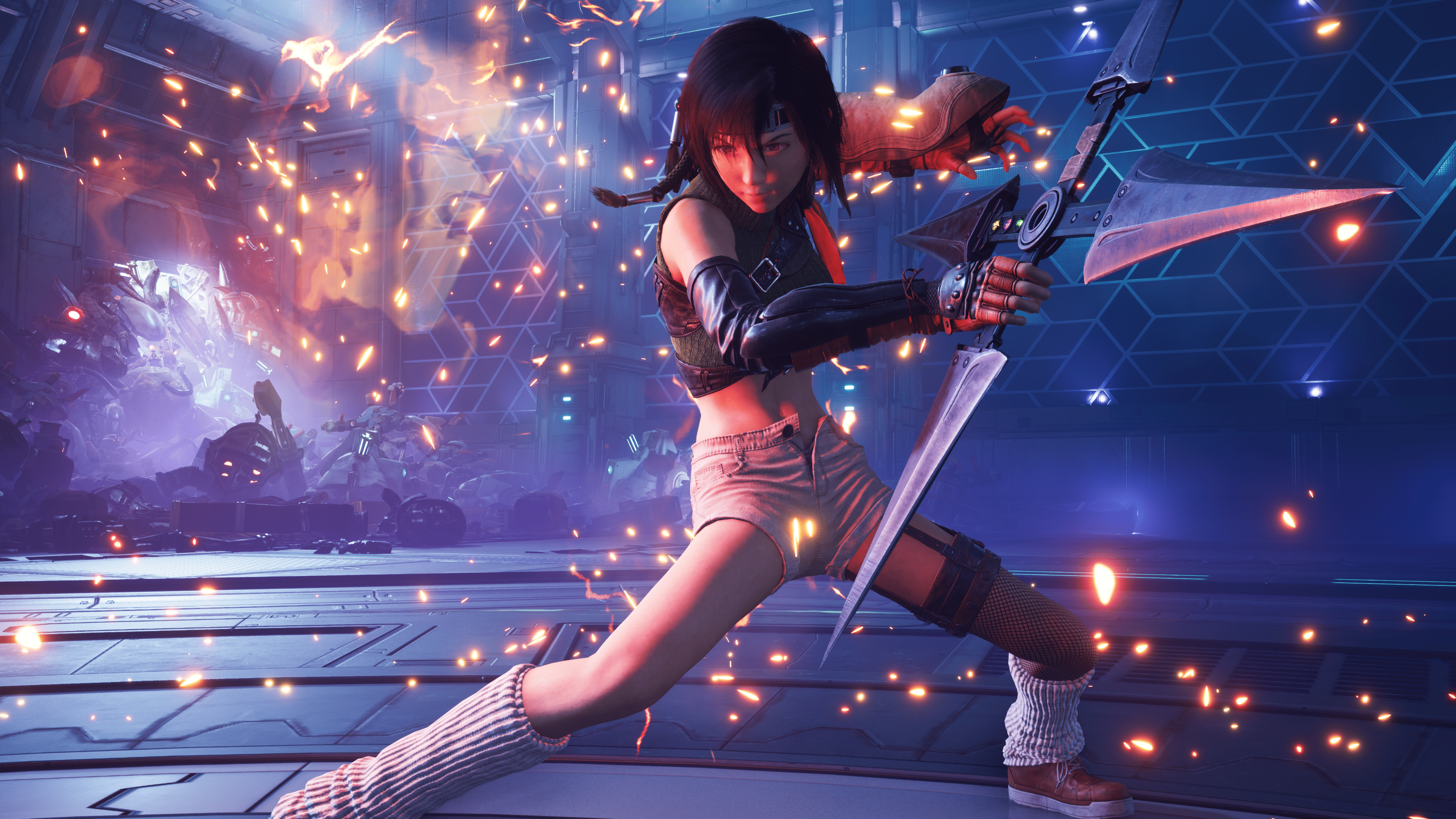 『FF7 リメイク インターグレード』クラウド・ユフィの紹介映像が公開_014