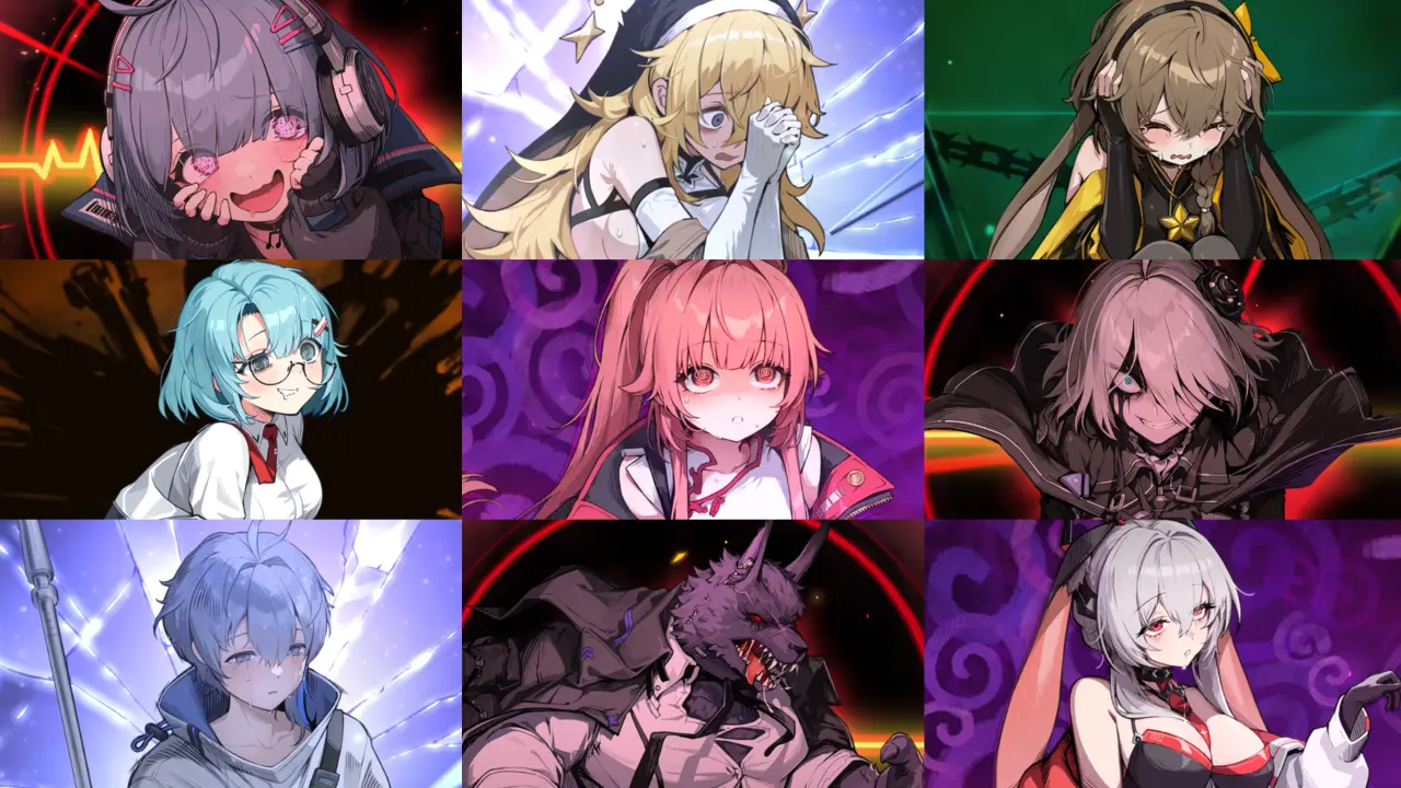 美少女キャラが全員“精神崩壊”する新作ダークファンタジー『カオスゼロナイトメア』の事前ダウンロードがiOS/Android/PC_001