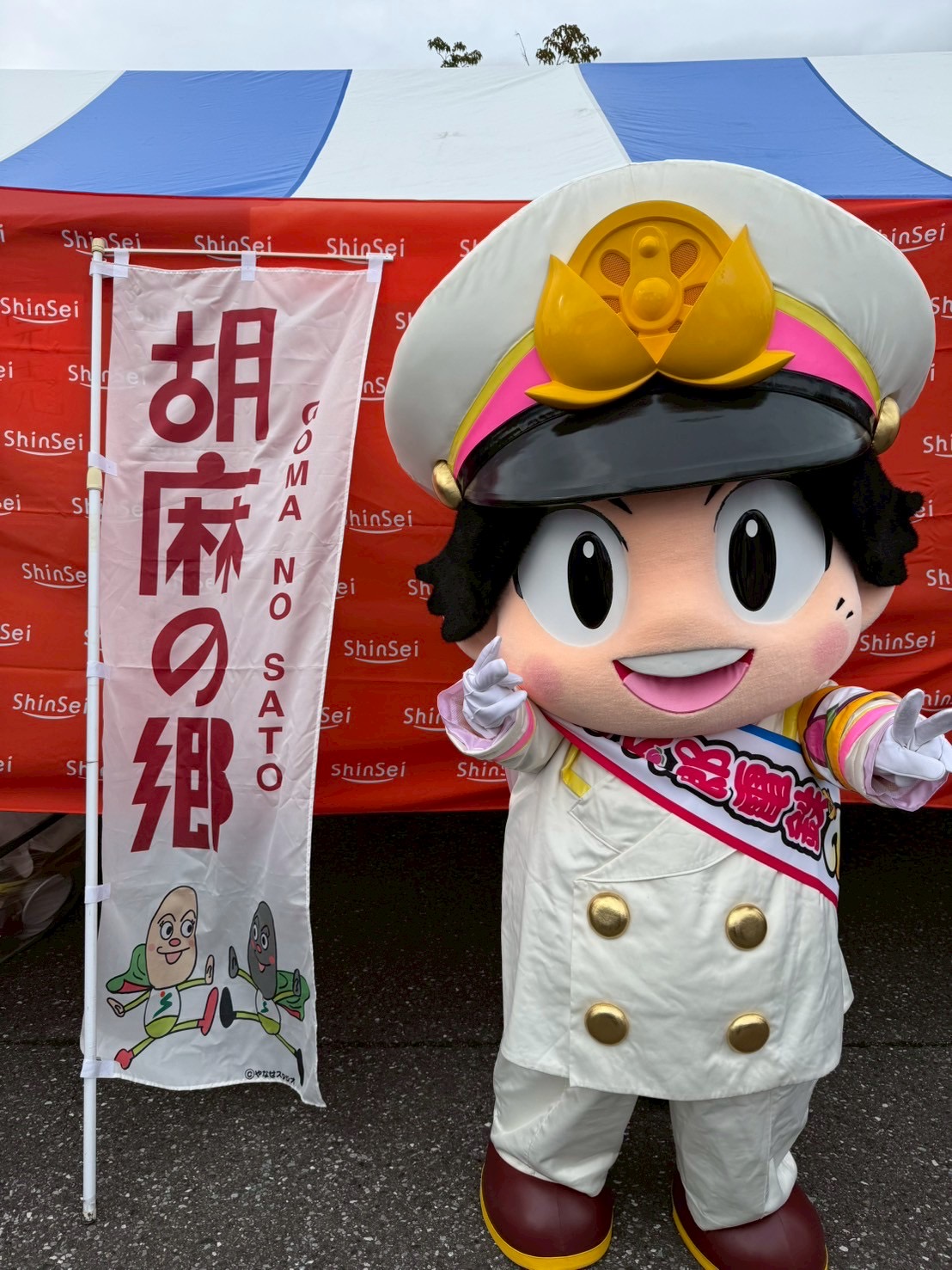 『桃太郎電鉄2』関ヶ原に桃太郎がリアル訪問。ゲームに関ヶ原駅が搭載されることを記念した企画が実施_005