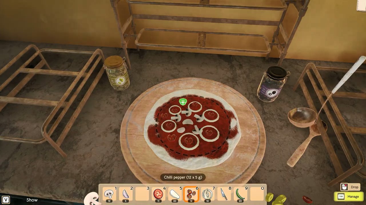 ピザ作りの工程を忠実に再現した『Italian Pizza Simulator』が発表。ピザ職人となるピザ屋さんを運営する_004
