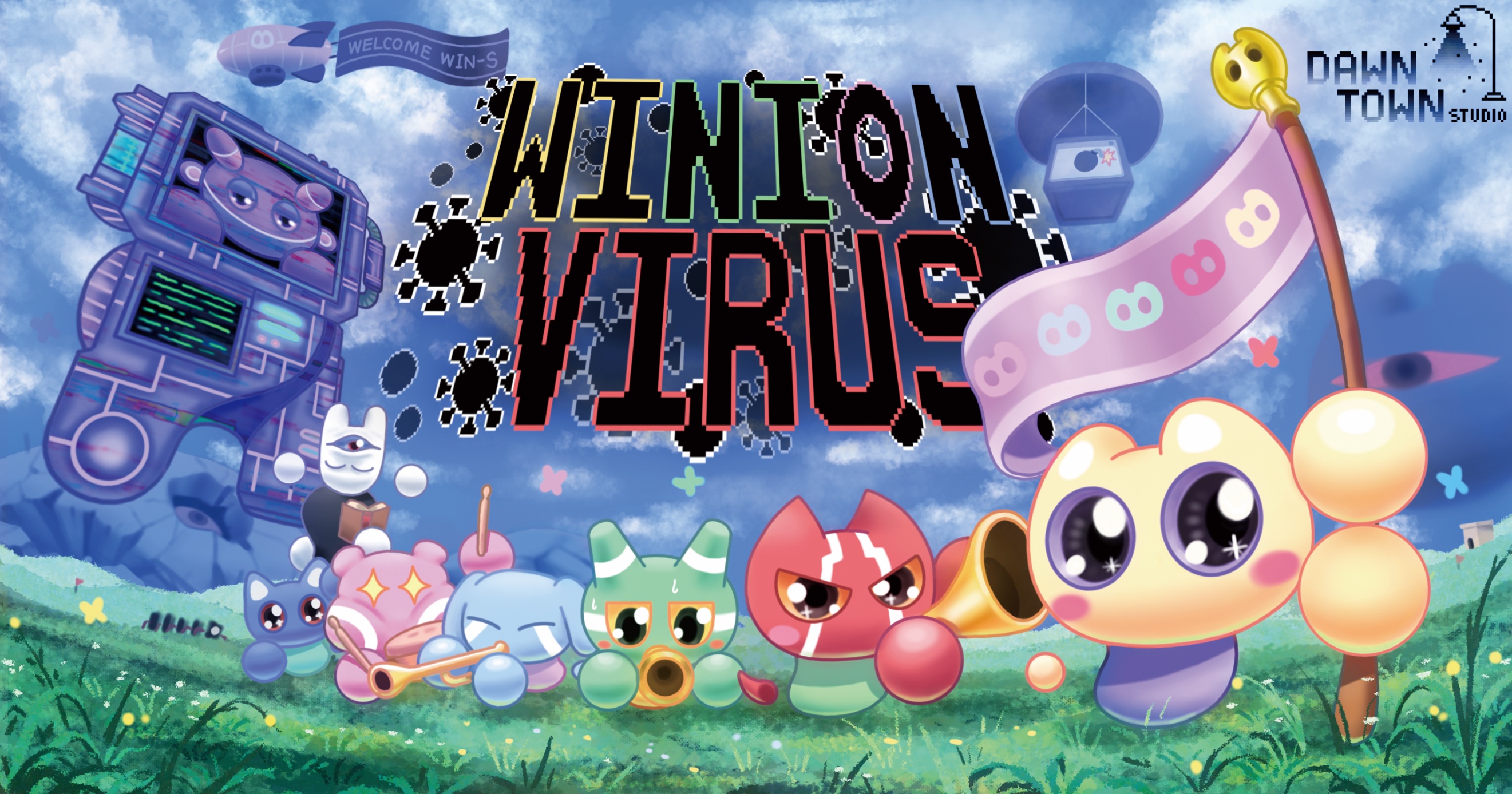 『Winion Virus』に日本語字幕が追加。かわいいドット絵デジタルペットを育成するサイコホラーゲーム_007