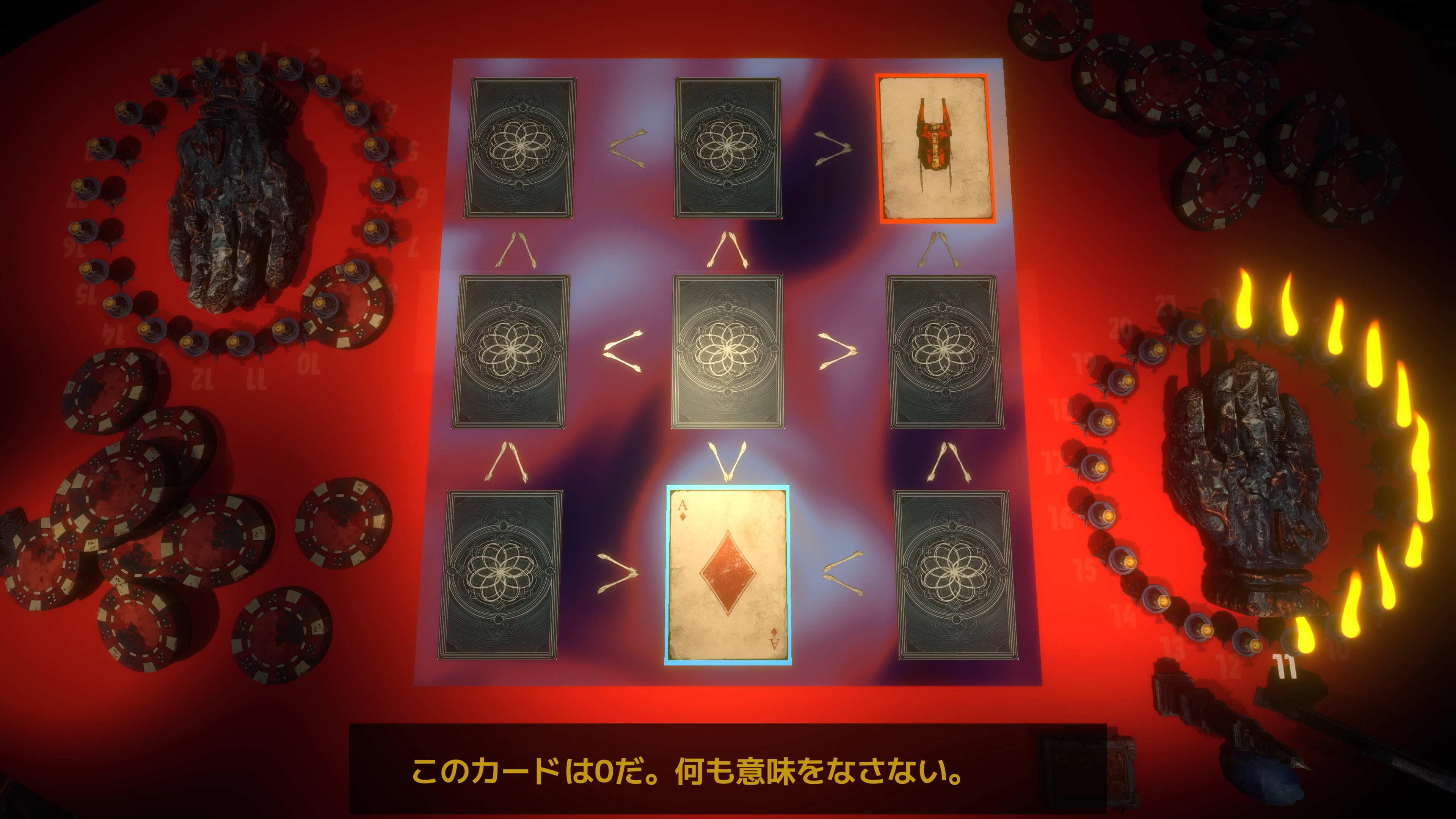 『ReSoul:Jack』Steamストアページが公開。1vs1のブラックジャックでギャンブルをするローグライクカードゲーム_004
