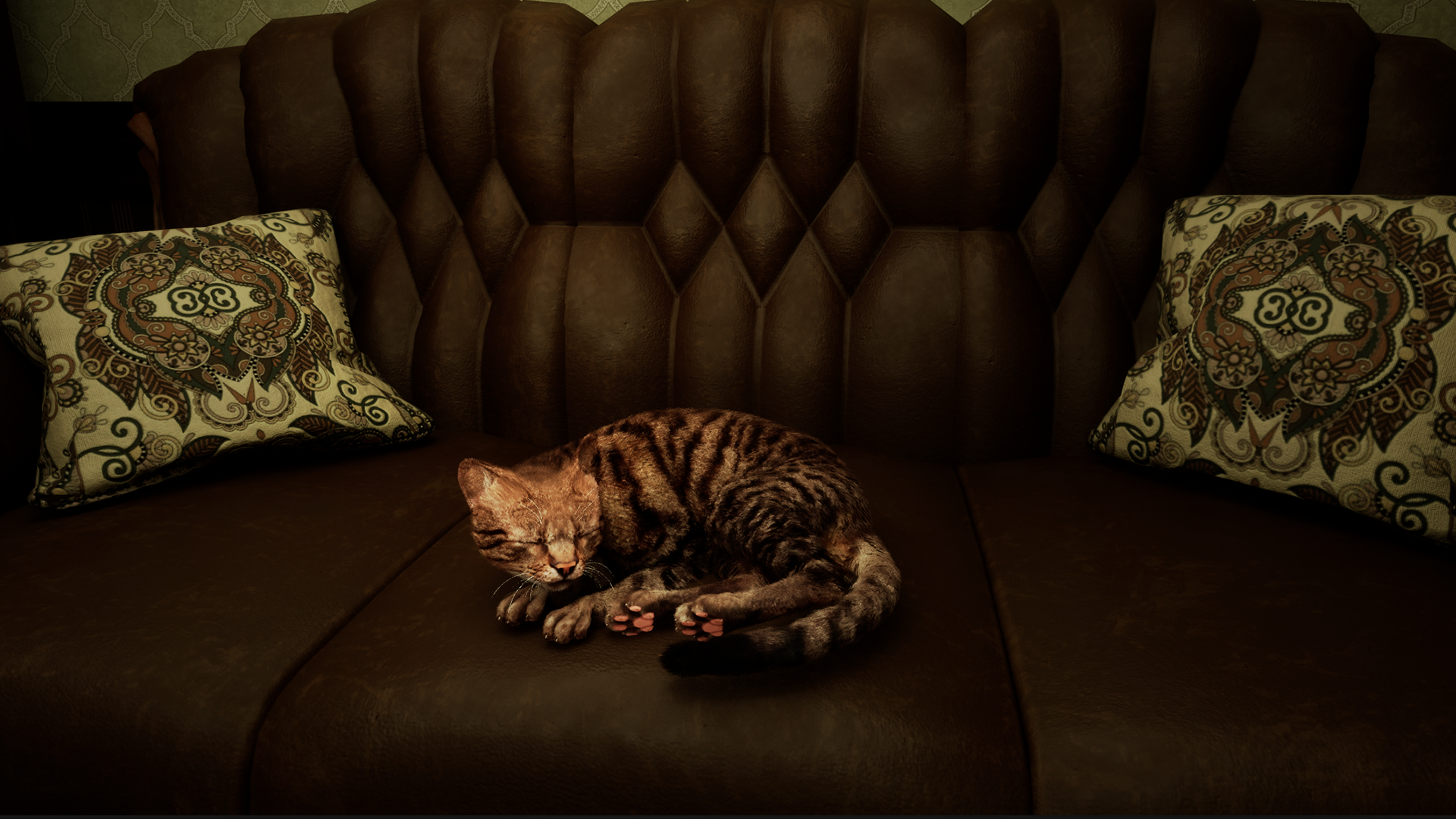 『Meowmories』Steamストアページが公開。1匹の猫が悪夢の世界を旅するホラーゲーム_005