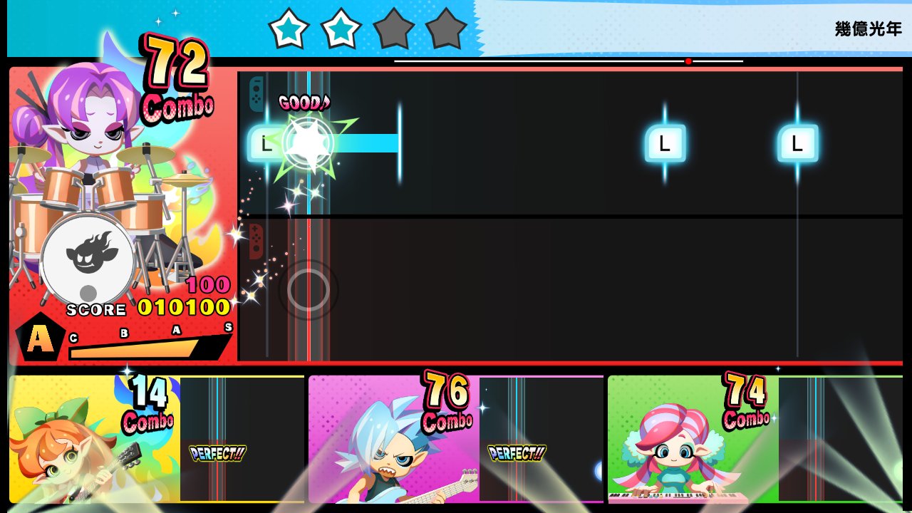 Nintendo Switch『激奏！BAND STAR』12月11日発売決定。YOASOBI、AKB48らのヒット曲で遊べる_001