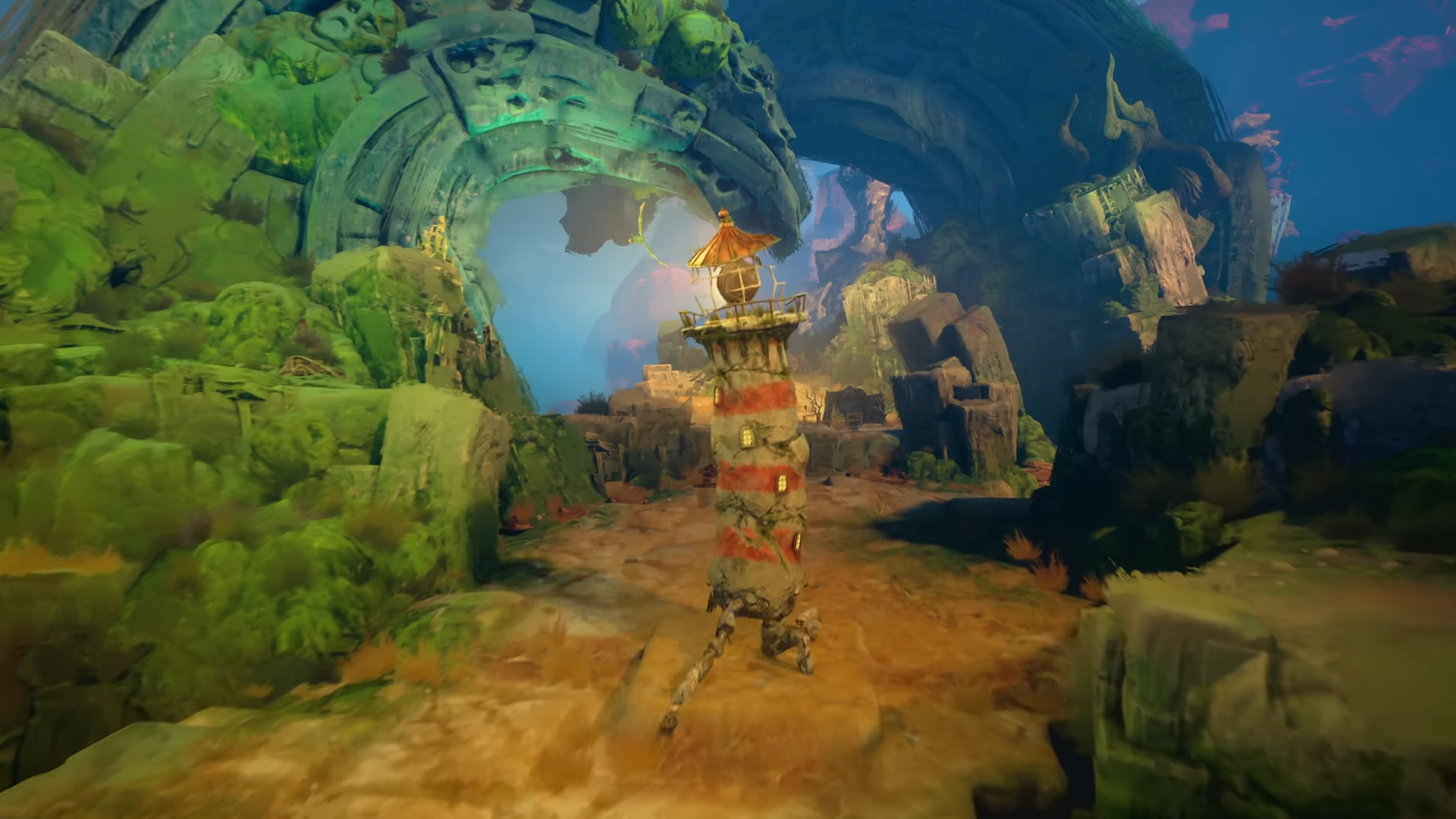 『Keeper』本日発売。“歩く灯台”が冒険するアクションゲーム_001