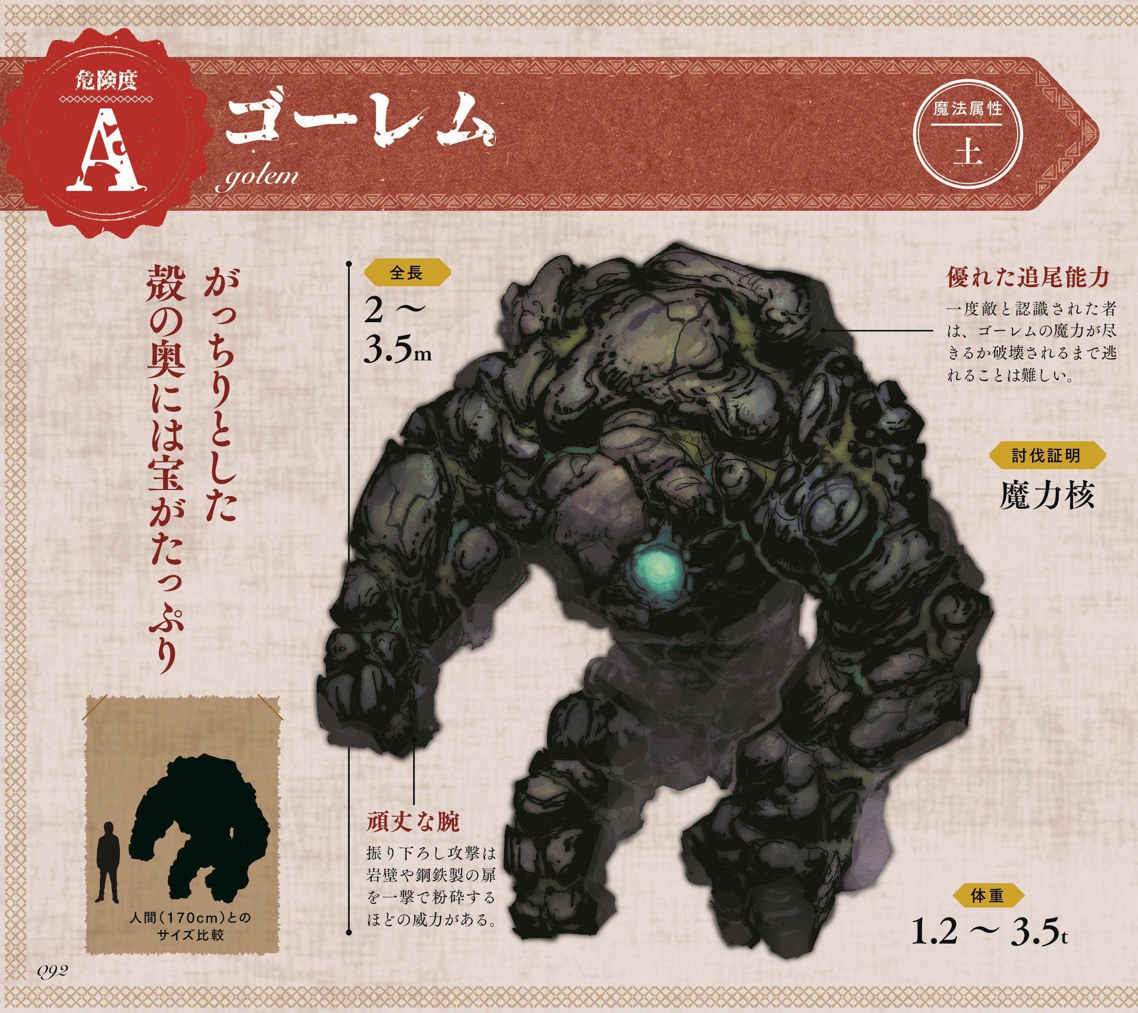 『モンスター解体図鑑』無料公開第8回「ゴーレム」_001