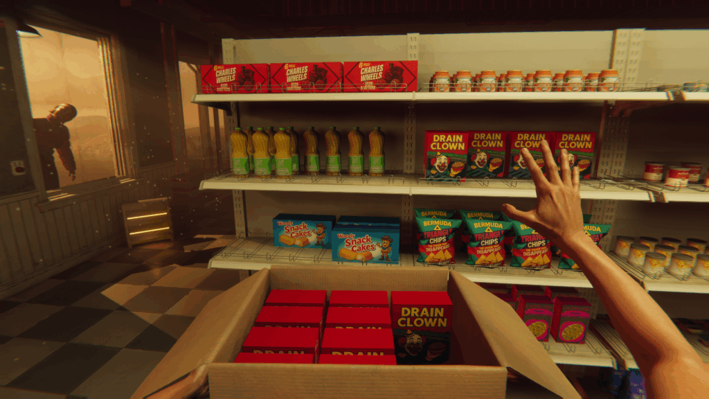 昼はコンビニ経営、夜は化け物に襲われるホラー『HELLMART』体験版が配信_001