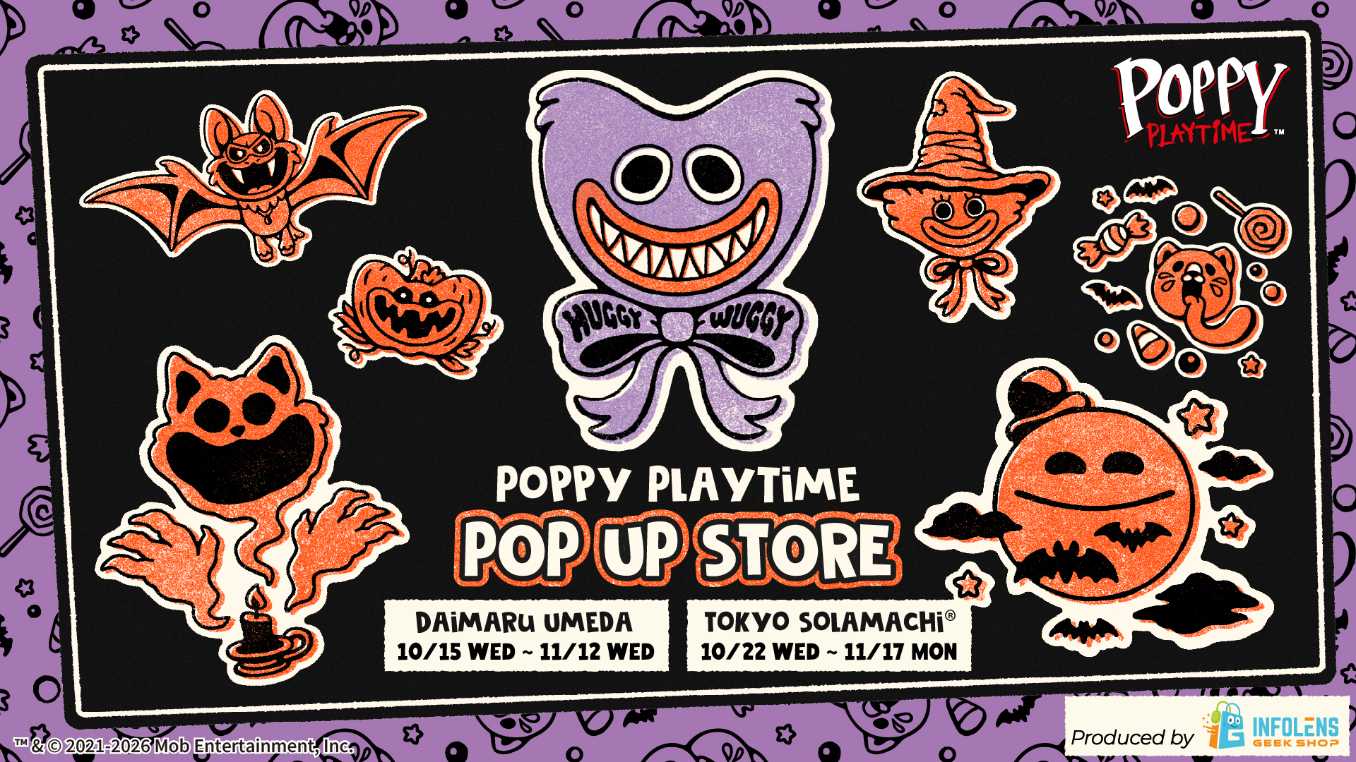 『ポピープレイタイム』のポップアップショップがハロウィンに開催_002