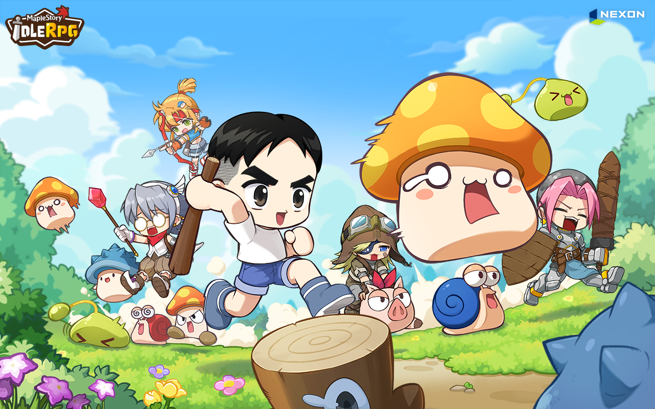『MapleStory: Idle RPG』が11月6日にiOSとAndroidで配信。『メイプルストーリー』の新作放置系RPG_001