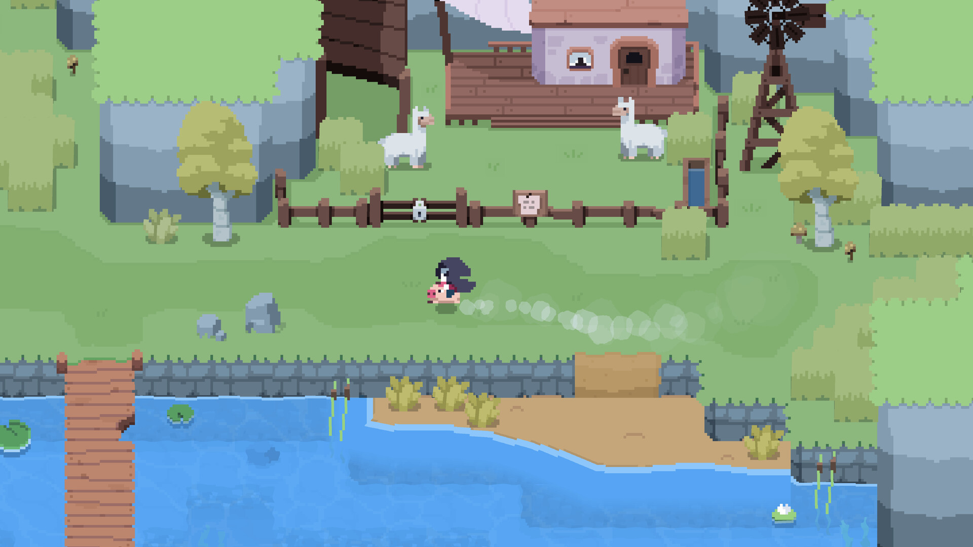 『Spindle』がリリース。死神と豚による古き良きアクションゲーム
_002