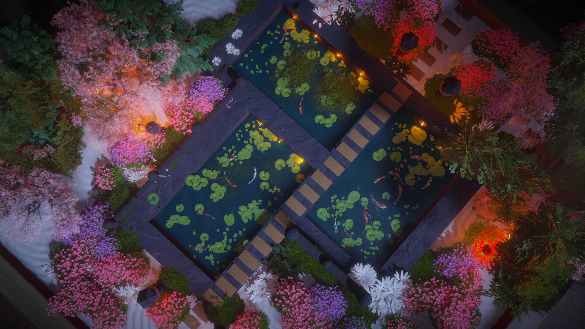 『Dream Garden』の体験版が配信中。ミニチュア日本庭園を作るジオラマ作成シミュレーションゲーム_003