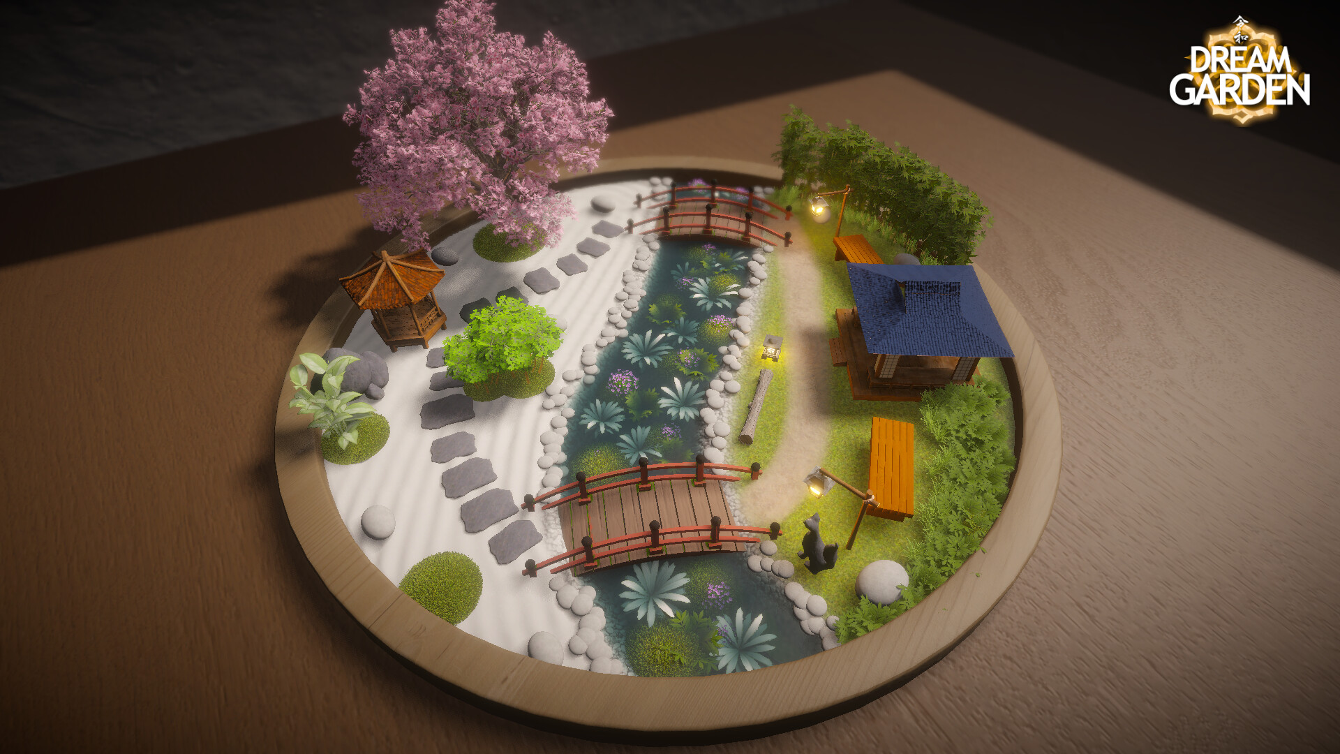 『Dream Garden』の体験版が配信中。ミニチュア日本庭園を作るジオラマ作成シミュレーションゲーム_002