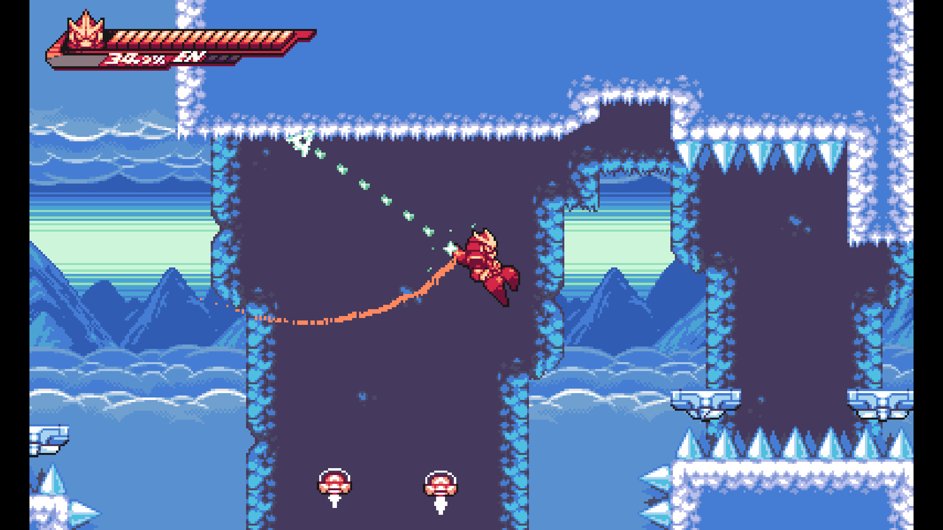 【無料】『ロックマンX』風の2Dアクションゲーム『Gravity Circuit』がEpic Gamesストアで無料配布中_002